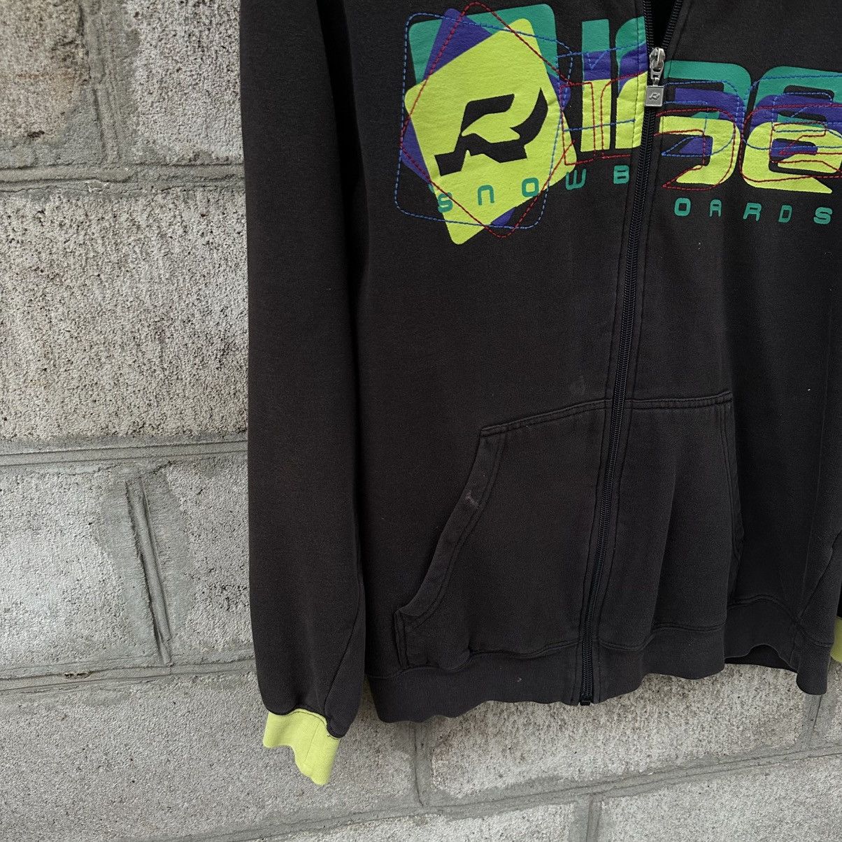 Rude Vintage Zip Hoodie Ride Y2K 00s Surf Wear Skate SK8 Rare Rap Size US M / EU 48-50 / 2 - 6 Thumbnail