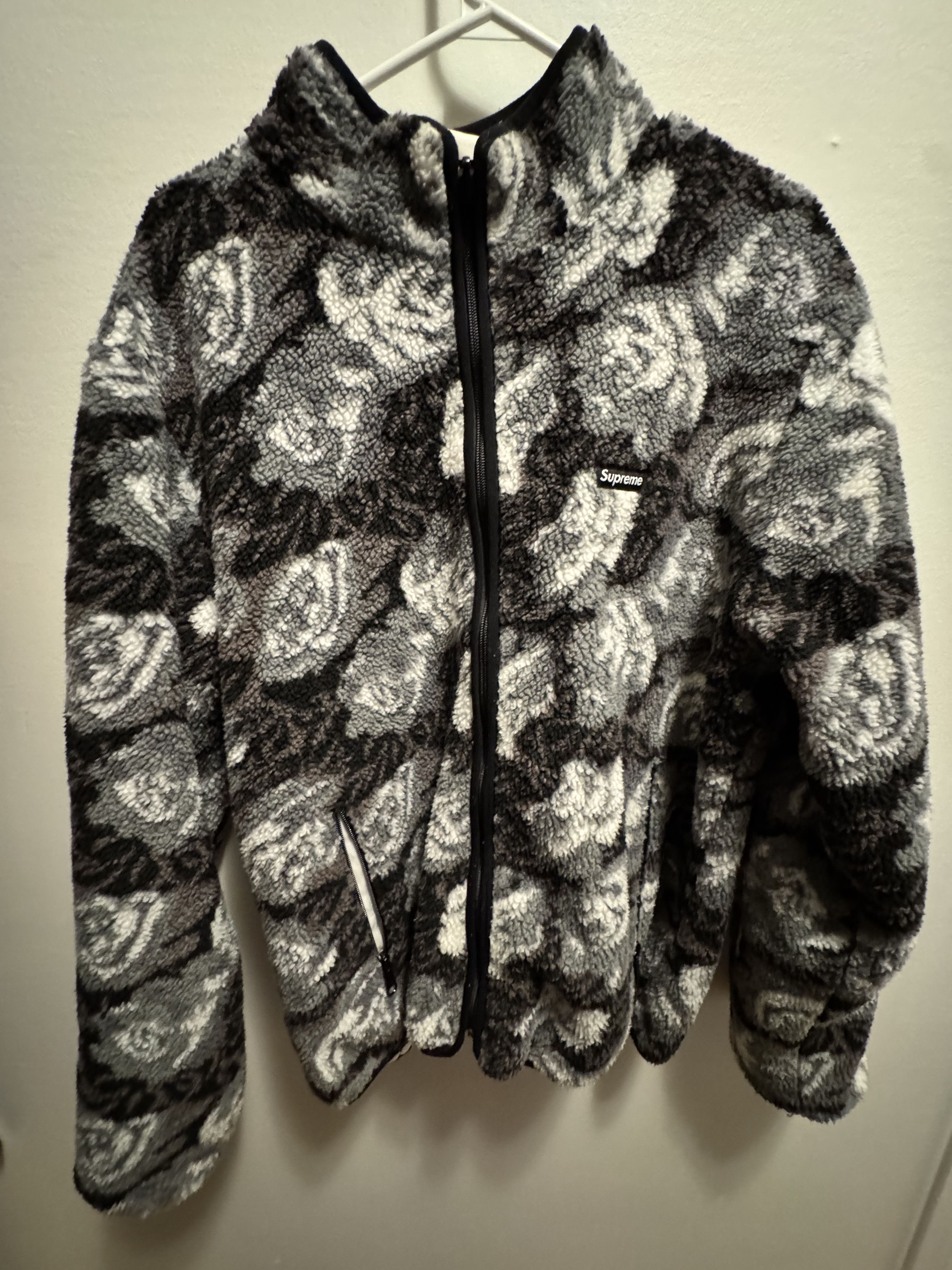 Supreme Rose Sherpa | Grailed
