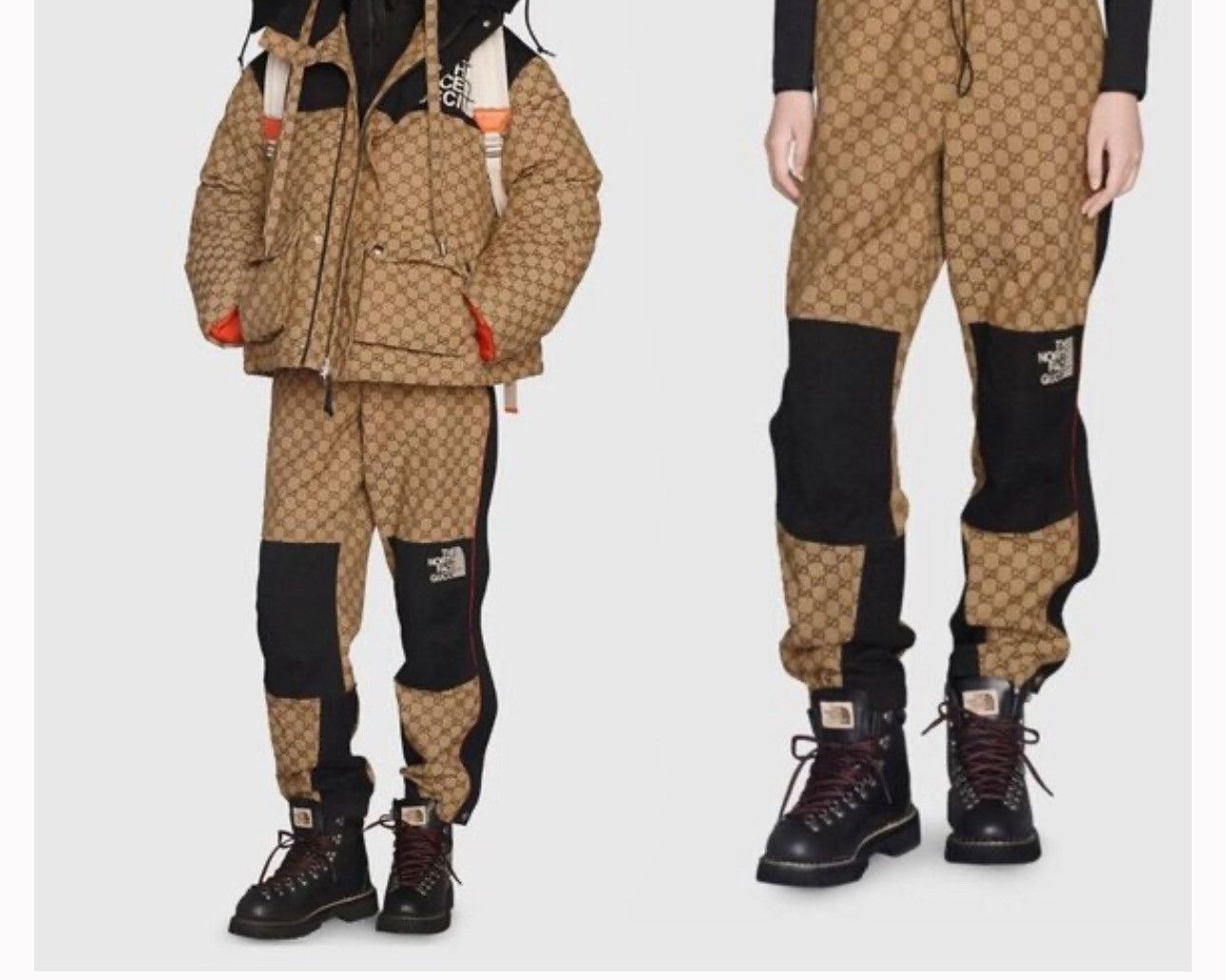 Gucci × The North Face Gucci x The North Face Pant Beige/Ebony Size US 40 / EU 56 - 12 Thumbnail