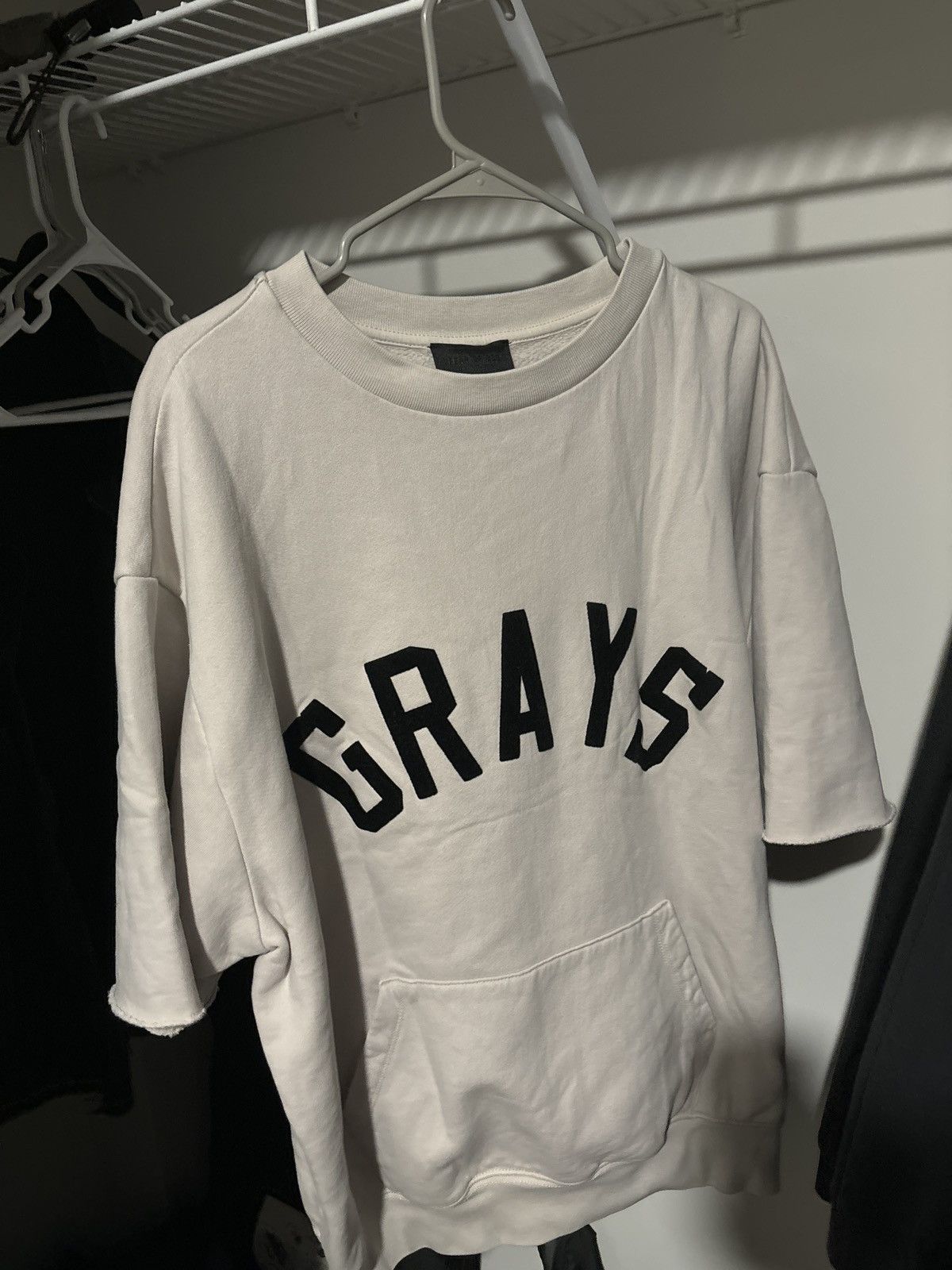 Fear of God Fear of God seventh collection Grays 3/4 crewneck 
