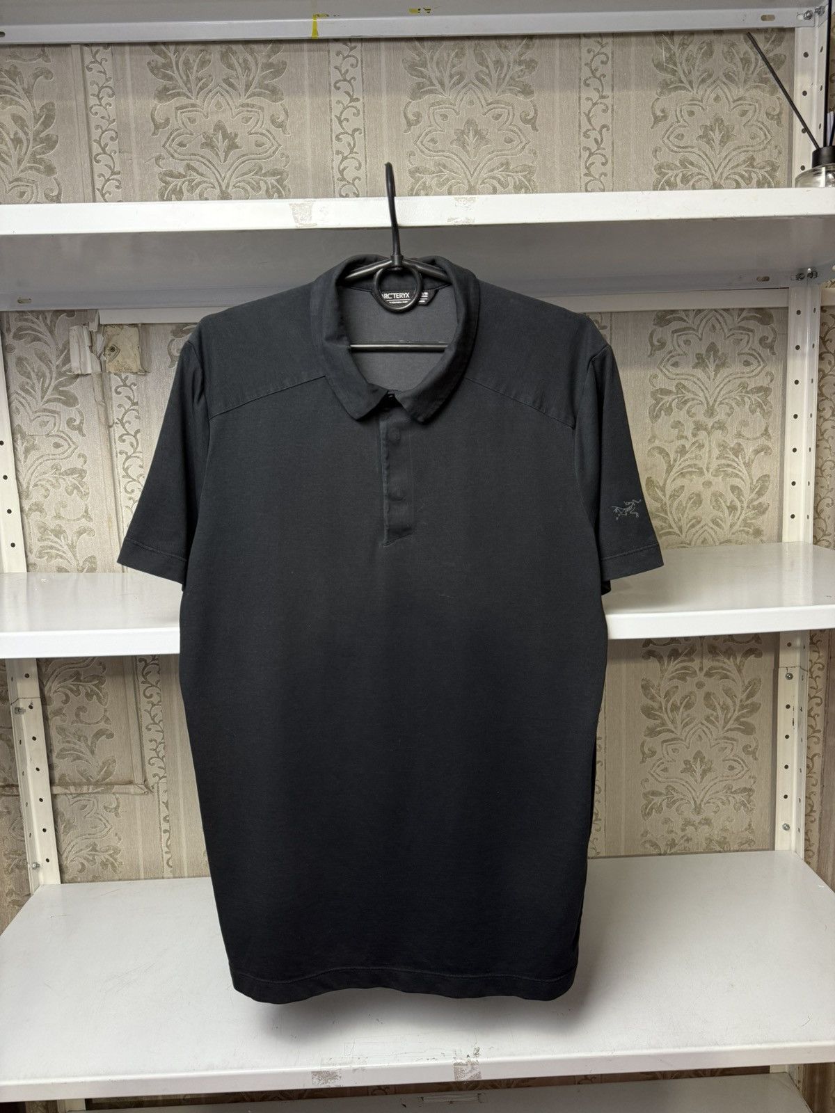 Arc'teryx Mens Arcteryx Black Polo Shirt Size M Size US M / EU 48-50 / 2 - 15 Thumbnail