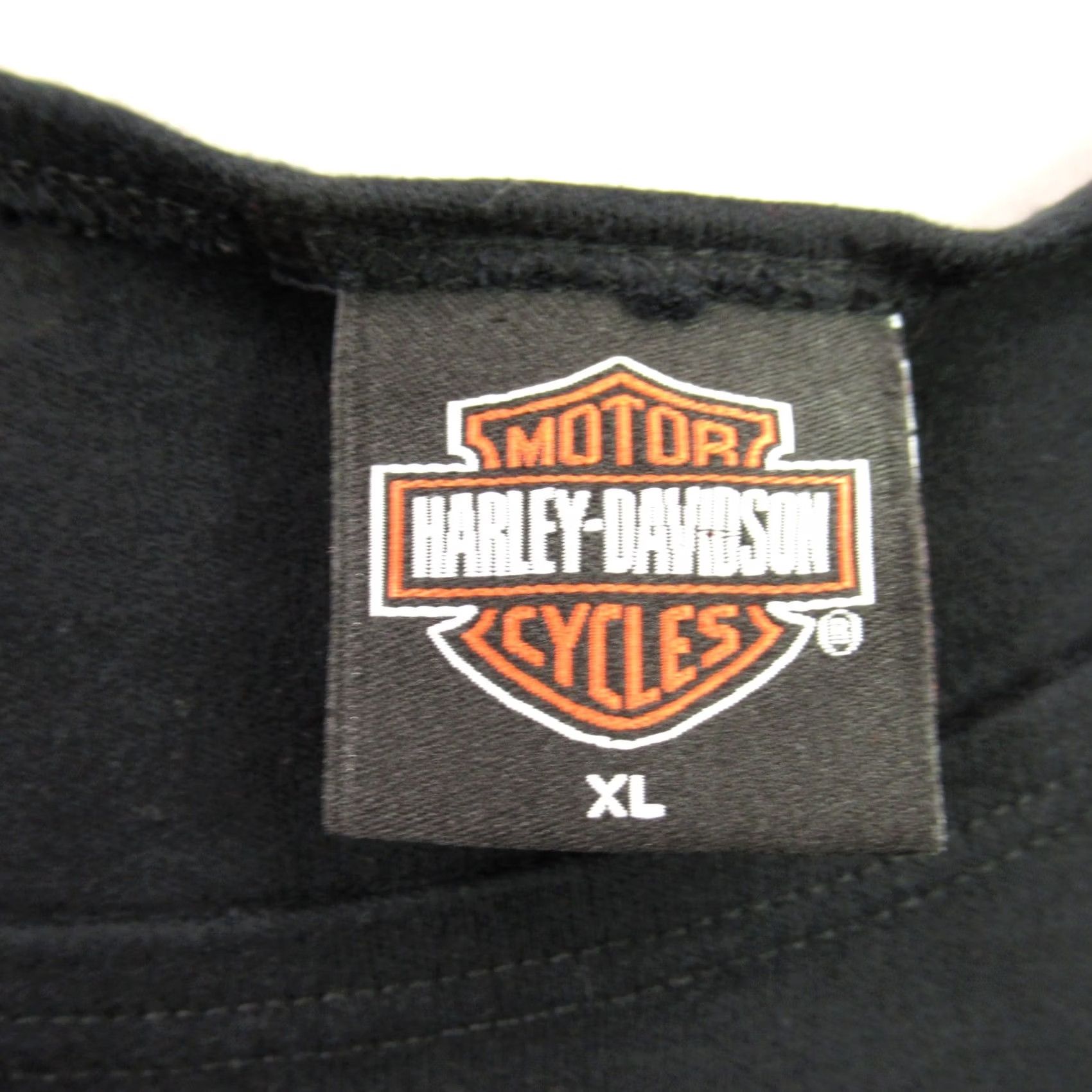 Harley Davidson Harley-Davidson Shirt Womens XL Sleeveless Black Crew Neck Lightweight Casual Knit Logo All Seasons Travel Outdoor Motorcycle Mens Girls Womens Size XL / US 12-14 / IT 48-50 - 4 Thumbnail