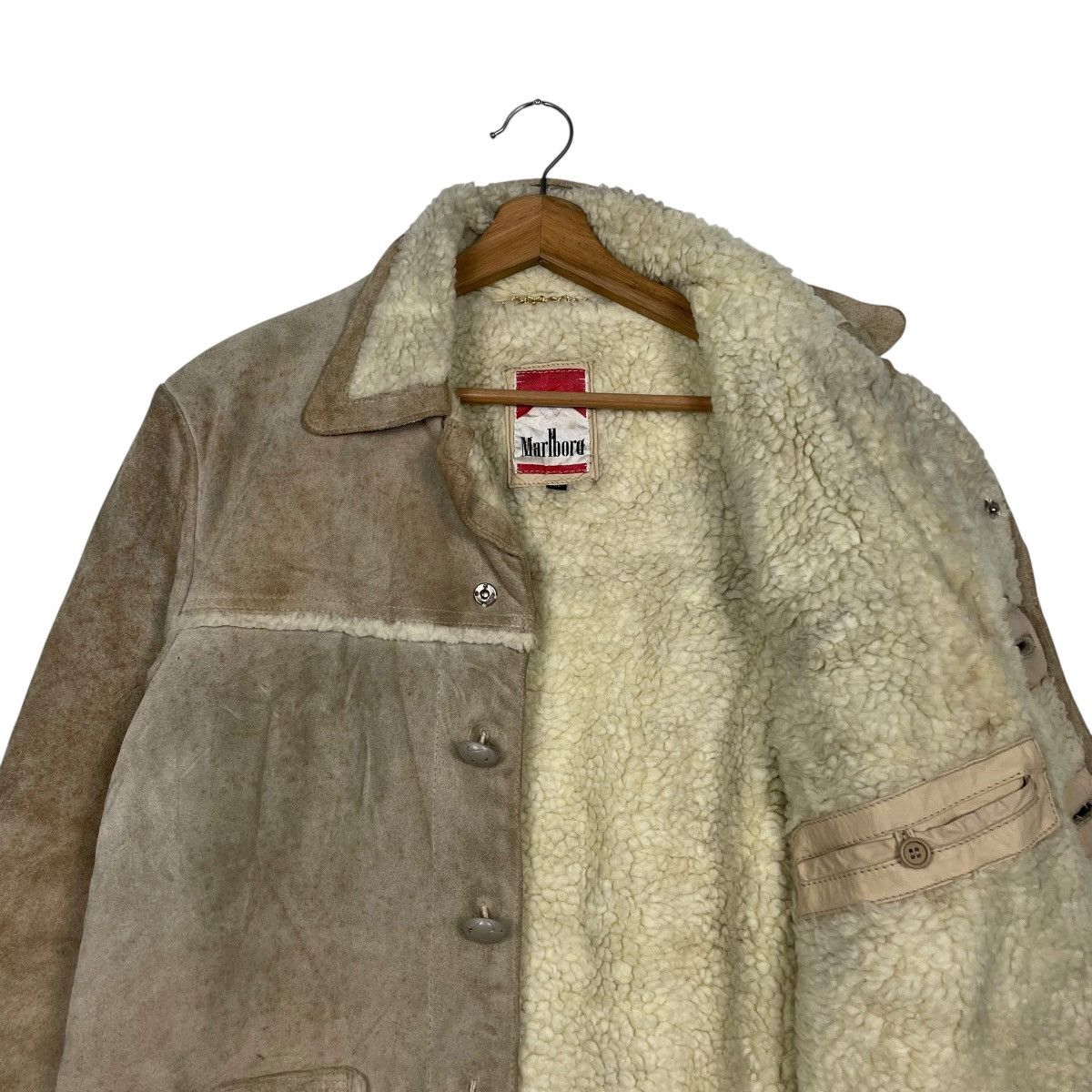 Marlboro Vintage Marlboro Suede Leather Jacket Size US M / EU 48-50 / 2 - 10 Thumbnail