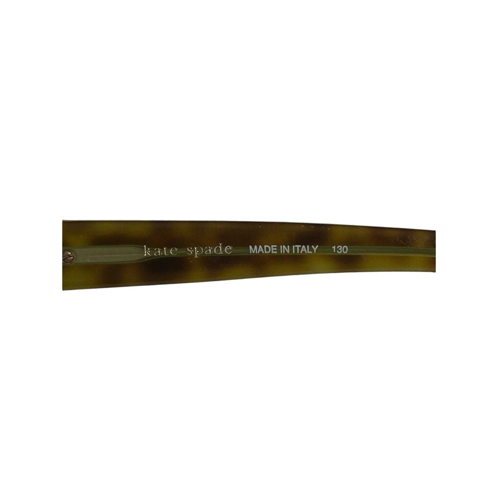Kate Spade Kate Spade Celeste Green Brown Tortoise Sunglasses 57-17 130 Size ONE SIZE - 4 Thumbnail