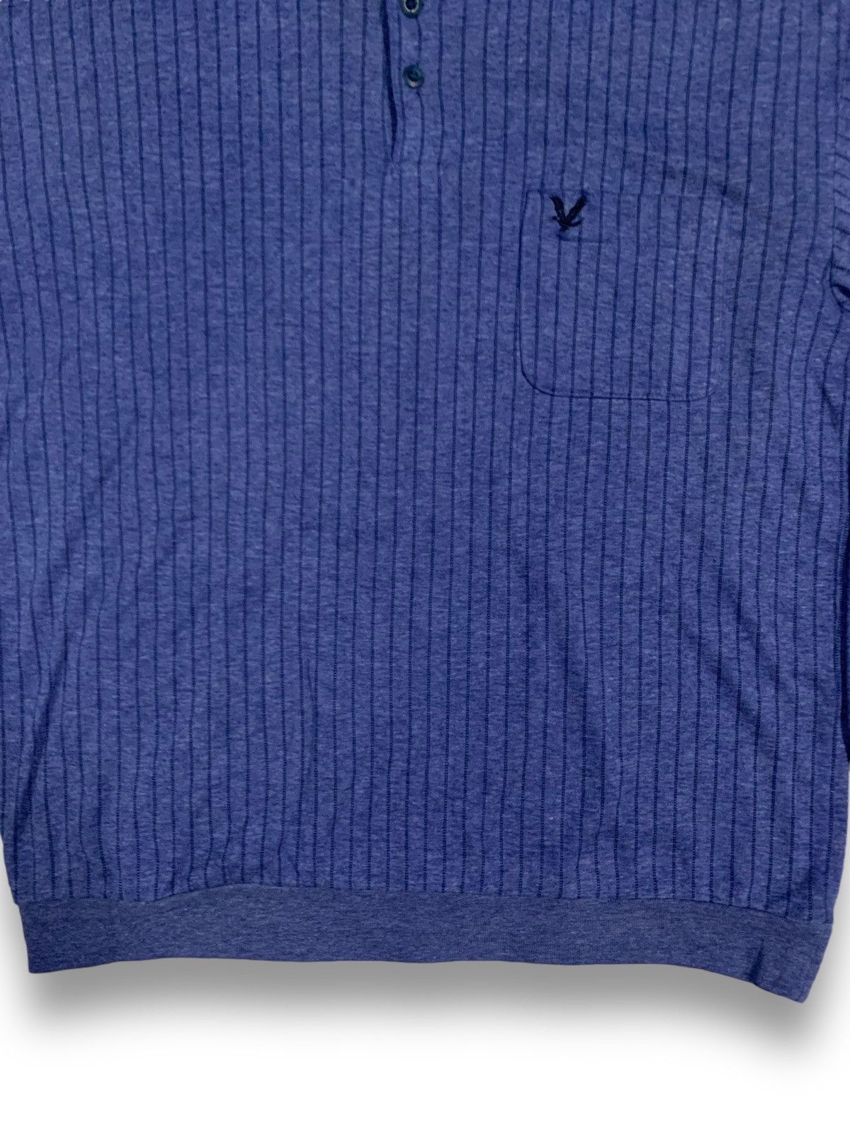 Lyle & Scott Vintage Lyle & Scott Striped Small Logo Pullover Sweater Size US M / EU 48-50 / 2 - 8 Thumbnail