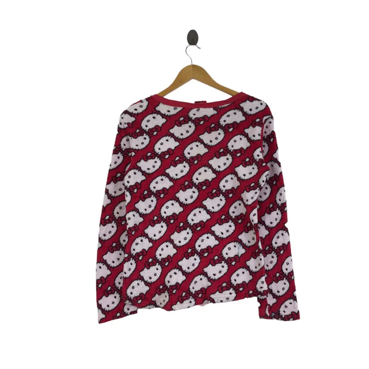 Vintage HELLO KITTY 2012 Collection AOP Cartoon Anime Blouse Sweater Size M / US 6-8 / IT 42-44 - 3 Thumbnail
