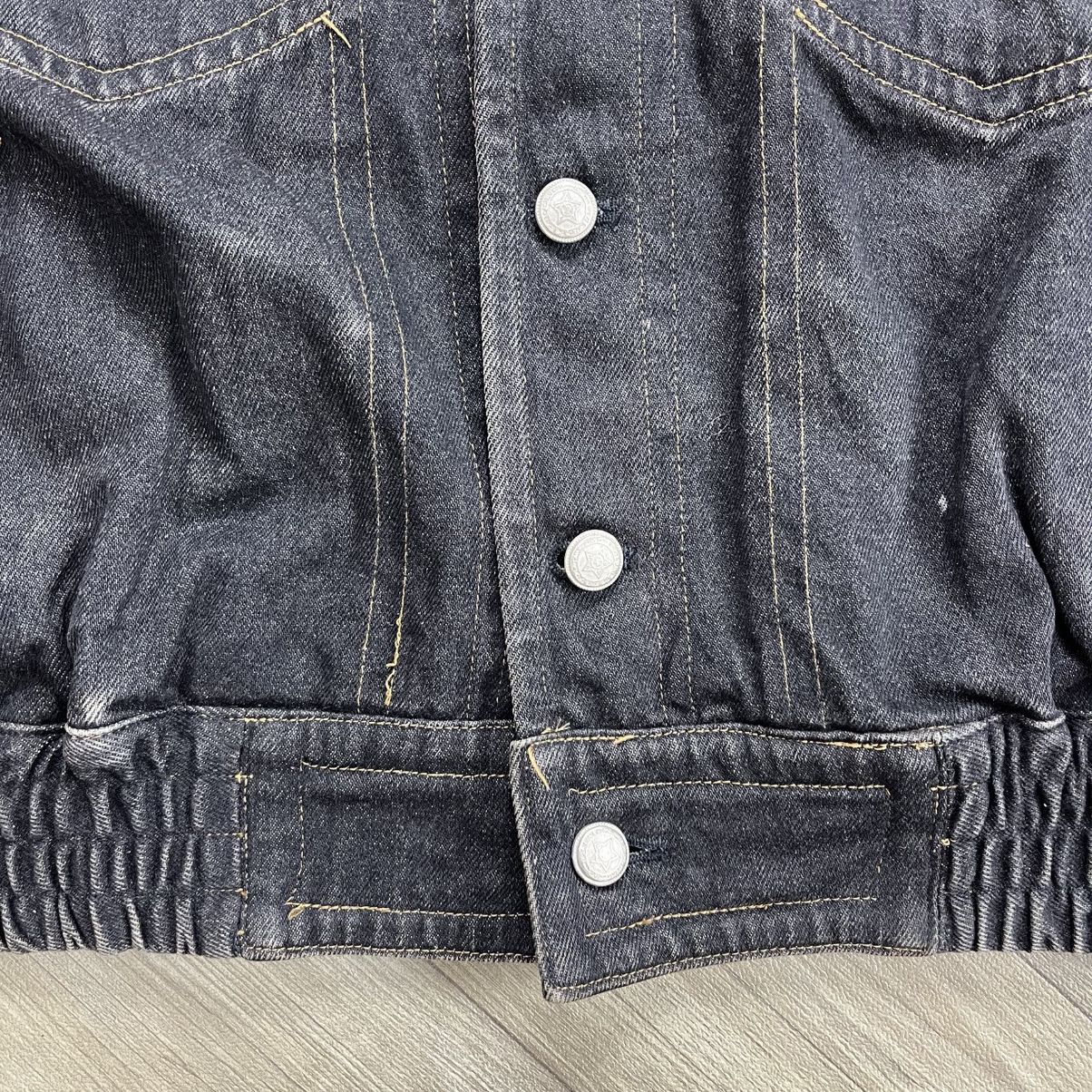 Japanese Brand 1999s Vintage Lautremont Men Embroidery Leather Denim Jacket Size US L / EU 52-54 / 3 - 11 Thumbnail