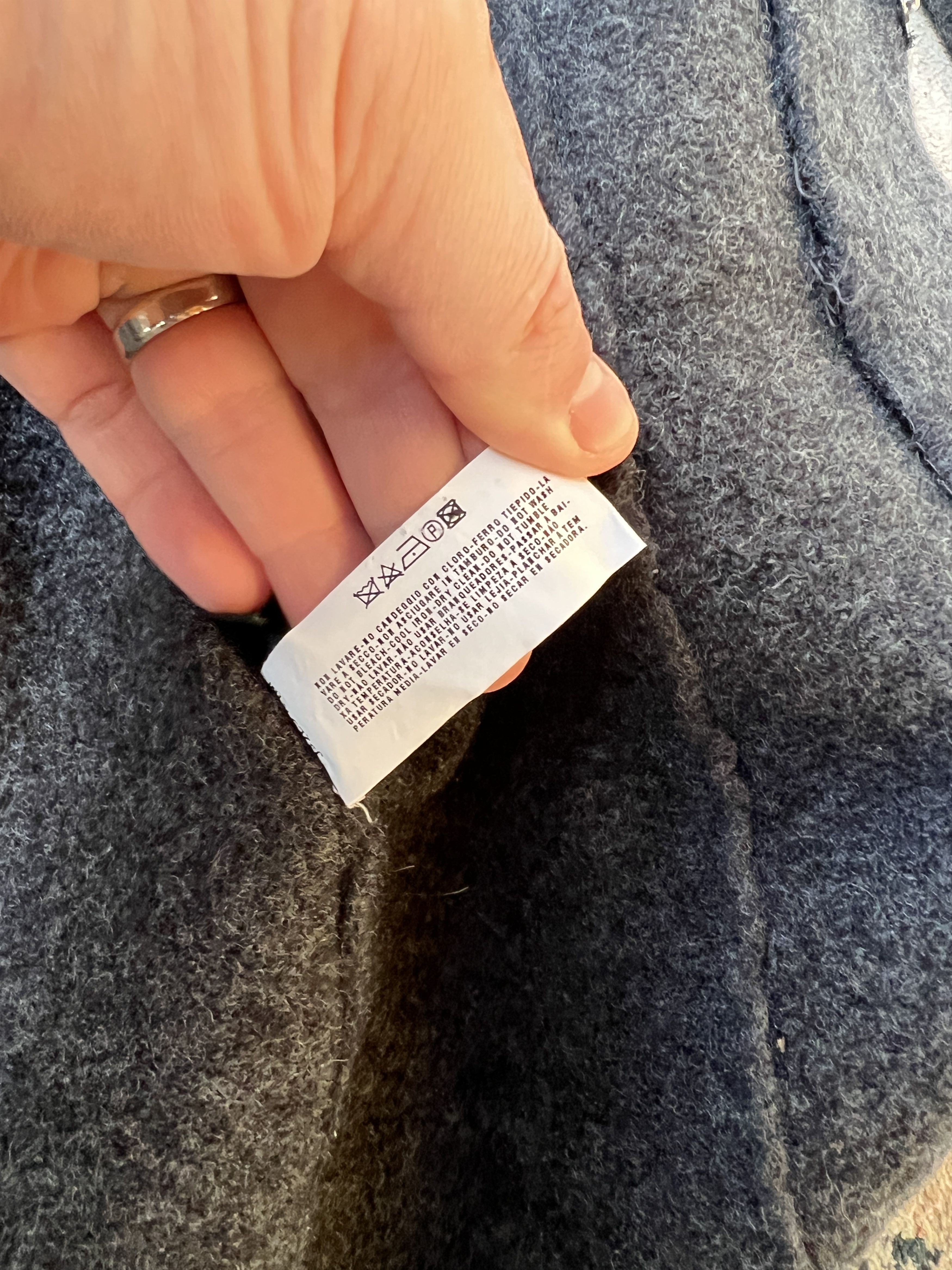 Emporio Armani Emporio Armani Wool Coat Size L / US 10 / IT 46 - 7 Thumbnail