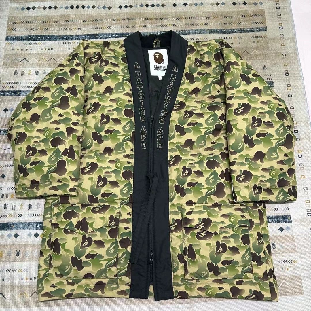 Bape BAPE CAMO DOWN JACKET Size US L / EU 52-54 / 3 - 1 Thumbnail