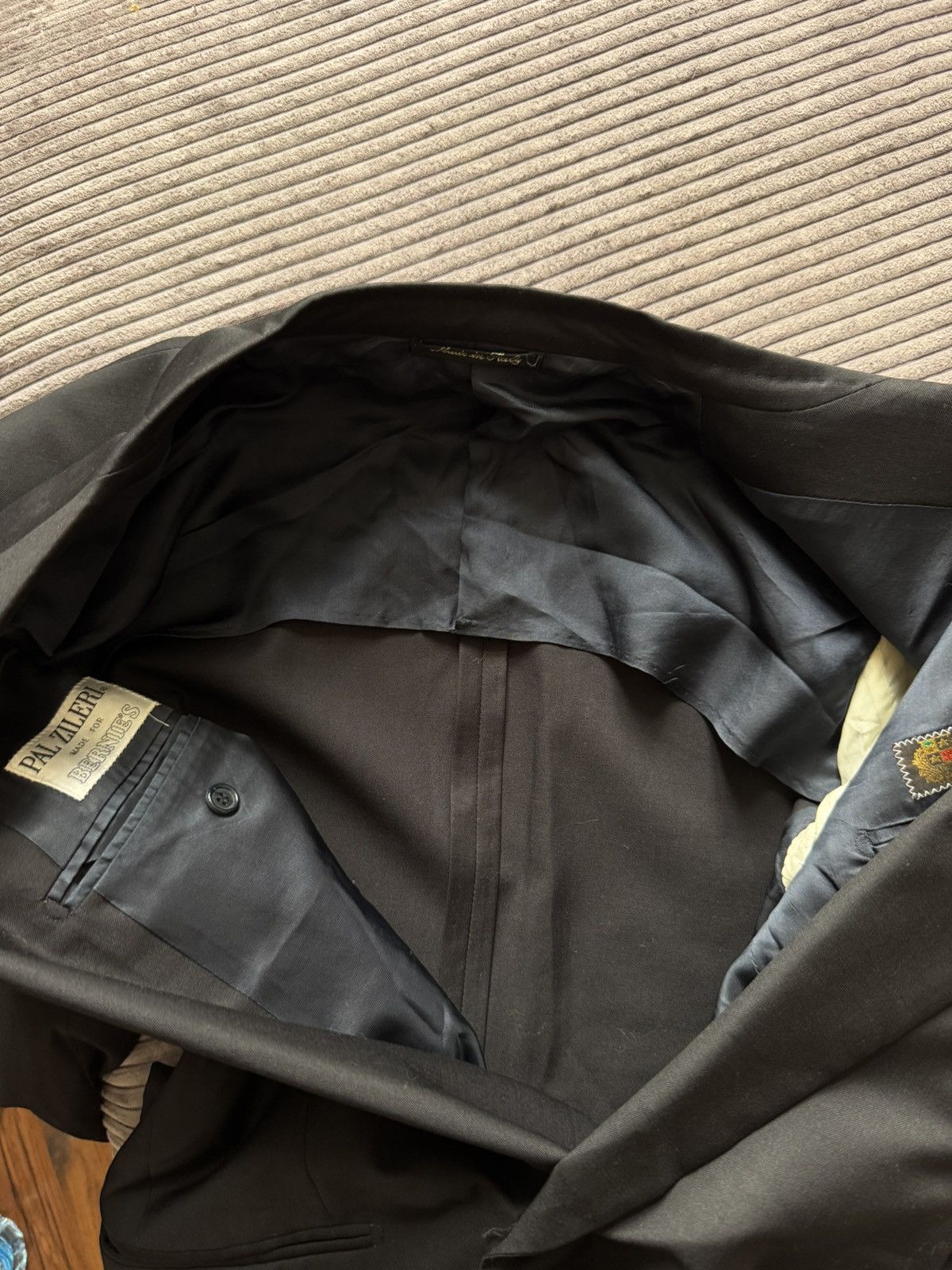 Loro Piana Vintage Pal Zileri Loro Piana Double-Breasted Blazer Jacket Size 50R - 11 Thumbnail