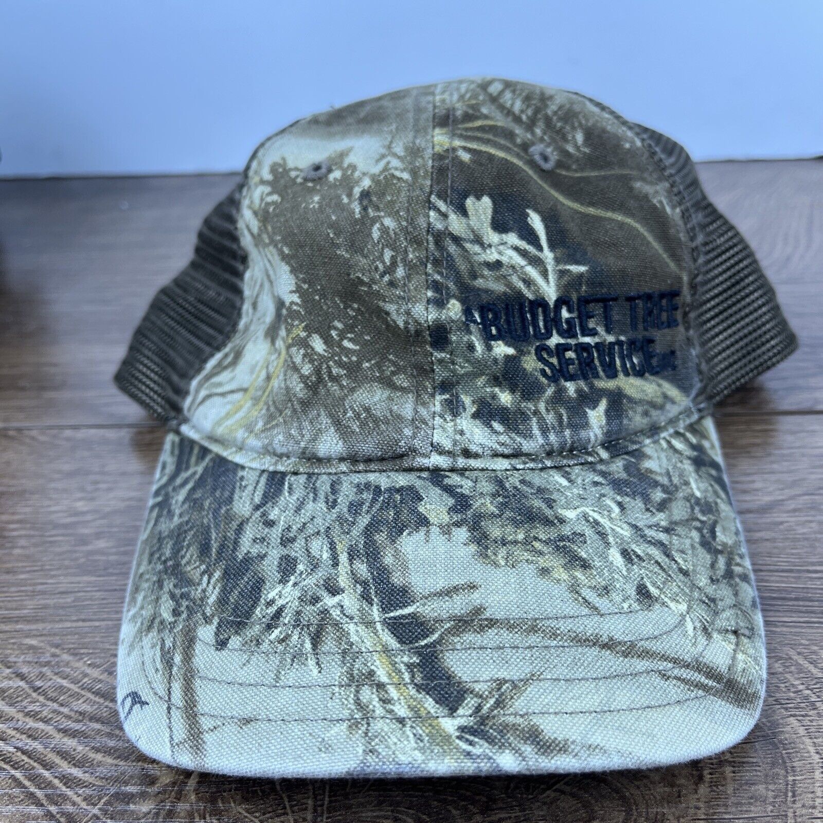 Other Budget Tree Service Hat Camo Green Hat Adjustable Green Adul Size ONE SIZE - 1 Thumbnail