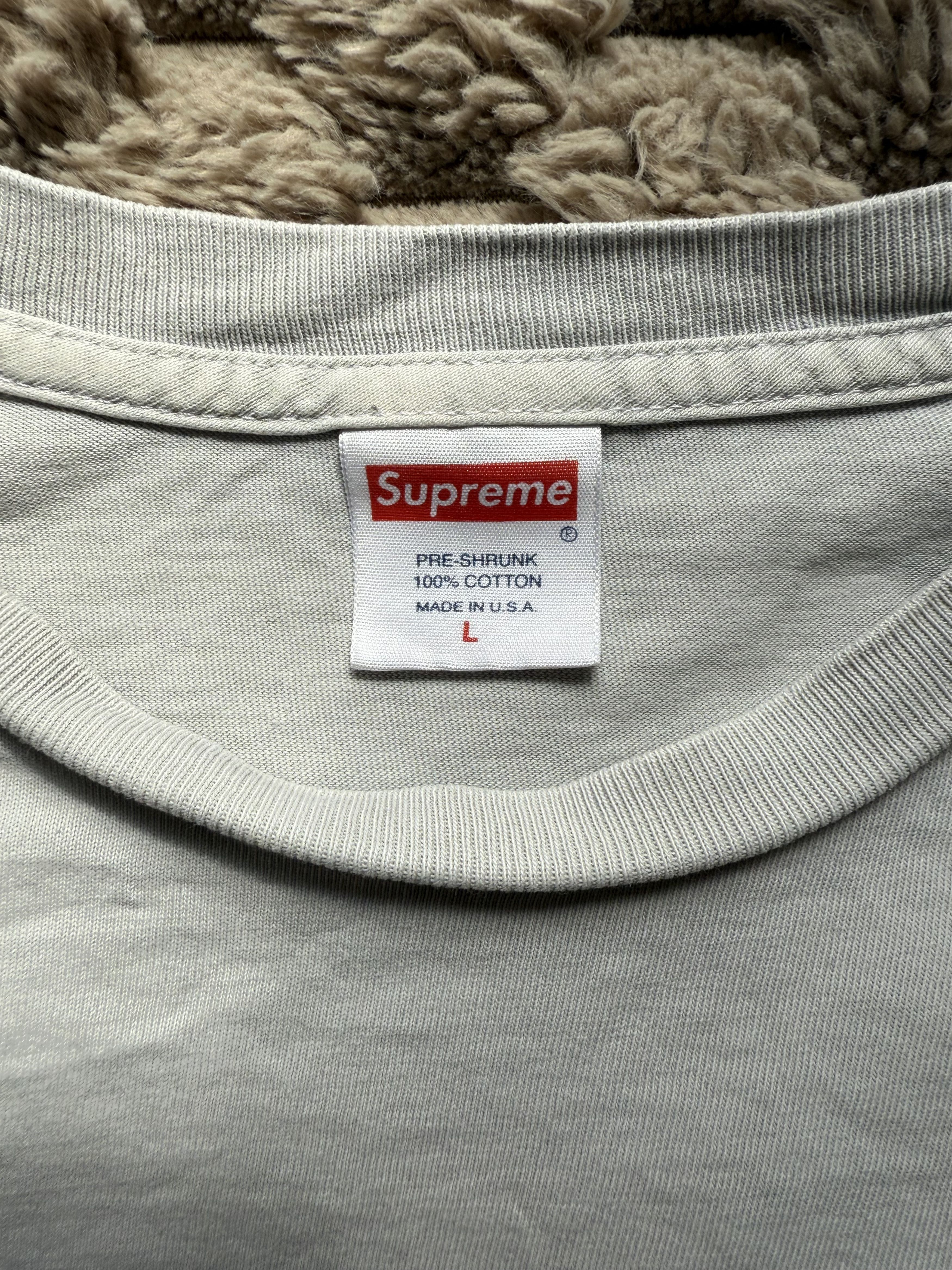 Supreme Supreme SS19 Greetings From NYC Tee Grey Vintage L Size US L / EU 52-54 / 3 - 6 Thumbnail