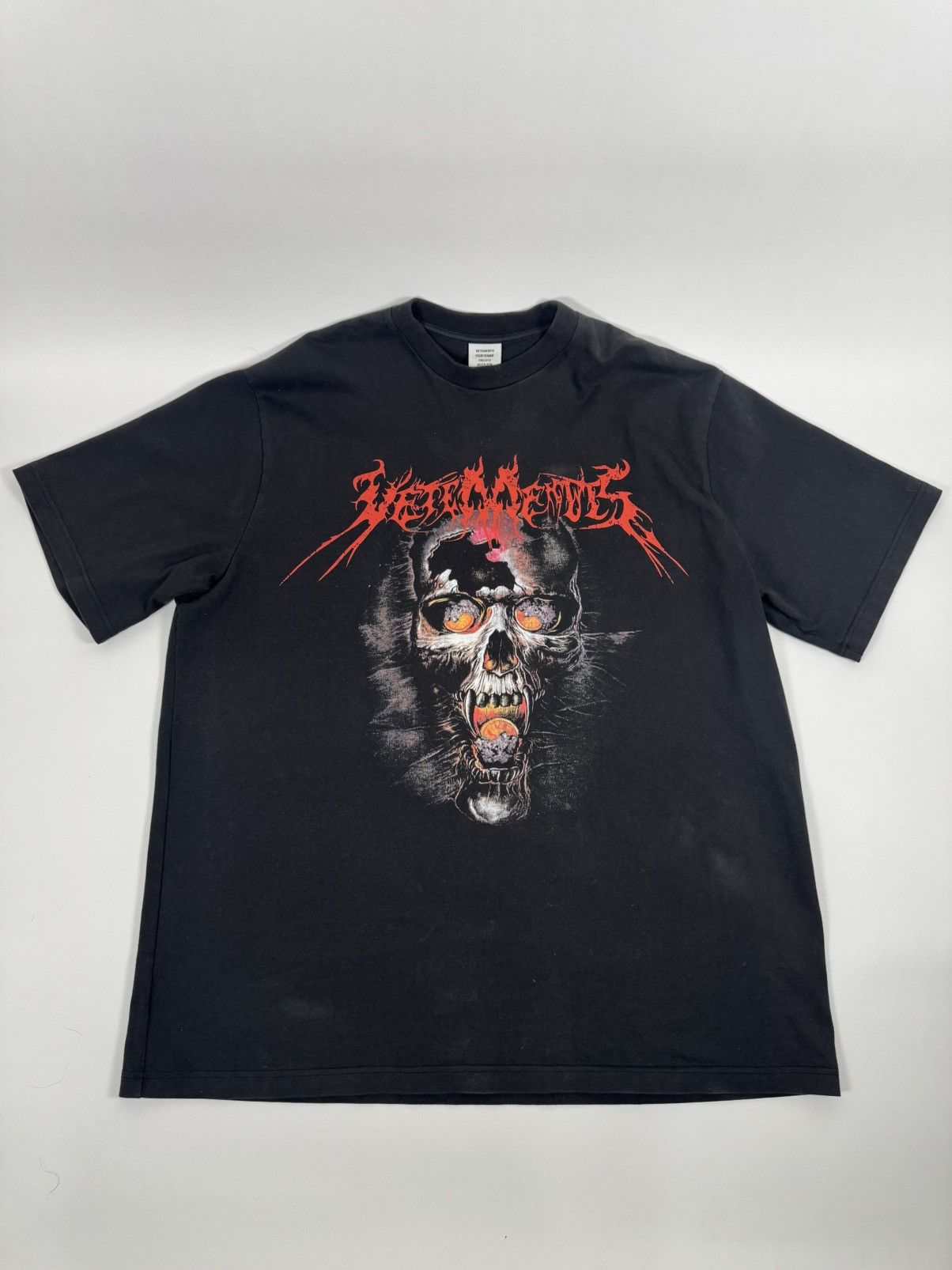 Vetements vetements metal skull 2018 tee Size US M / EU 48-50 / 2 - 1 Thumbnail