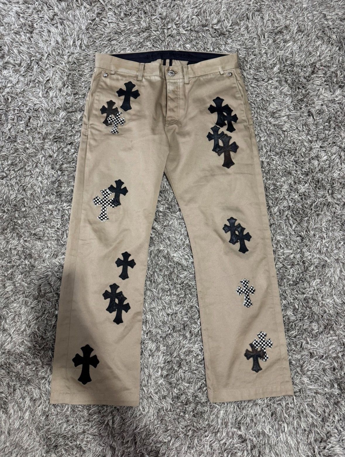 Chrome hearts monogram pants