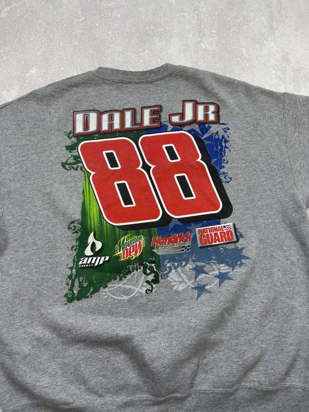 Chase Authentics Vintage Chase Authentic Dale JR 2007 Nascar Racing Sweatshir Size US XXL / EU 58 / 5 - 9 Thumbnail