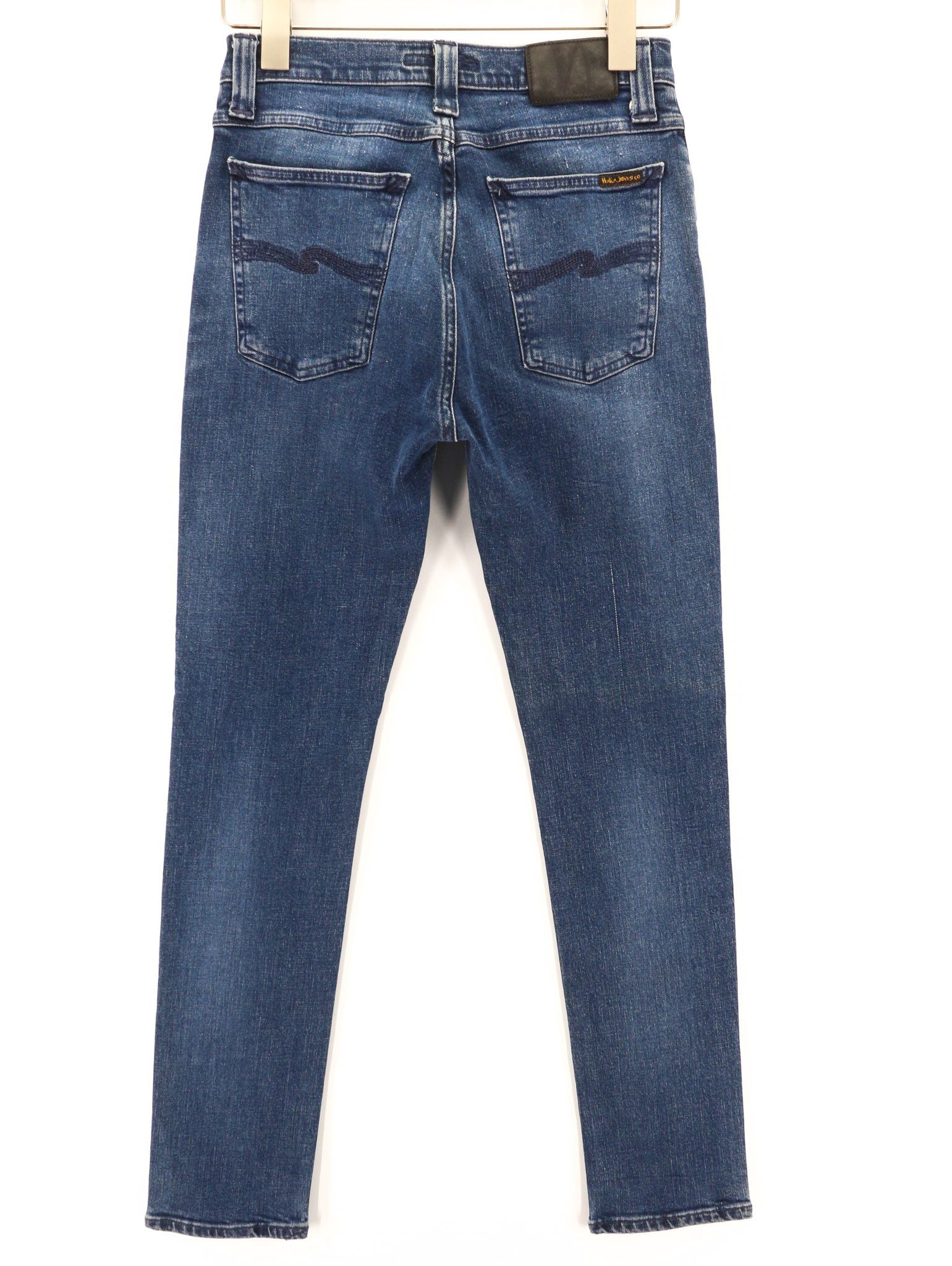 Nudie Jeans HIGH KAI W28/L30 Slim Blue Cotton Stretch Washed 80618 Size US 28 / EU 44 - 2 Thumbnail
