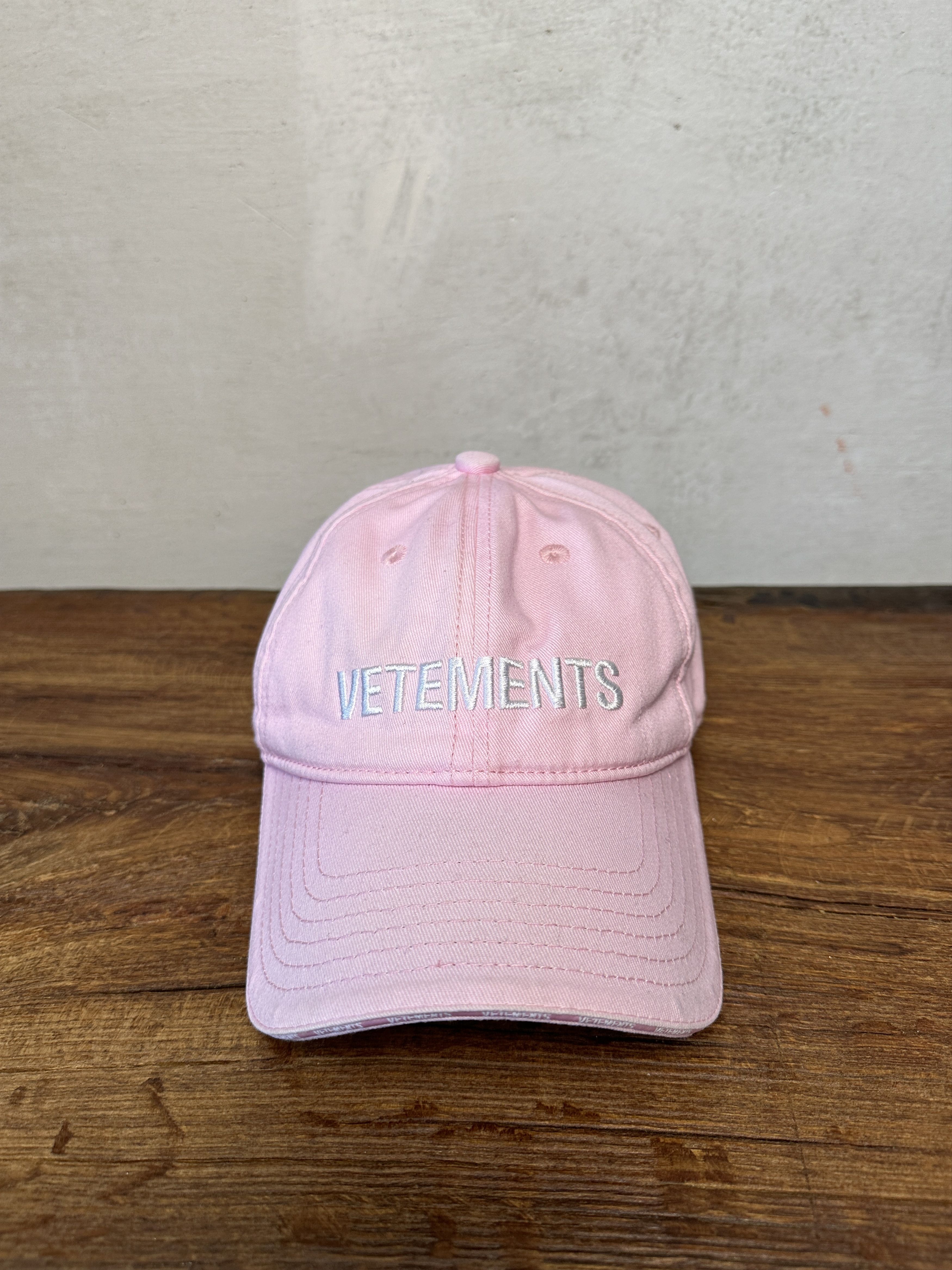 Vetements VETEMENTS Logo-embroidered cotton cap Size ONE SIZE - 4 Thumbnail