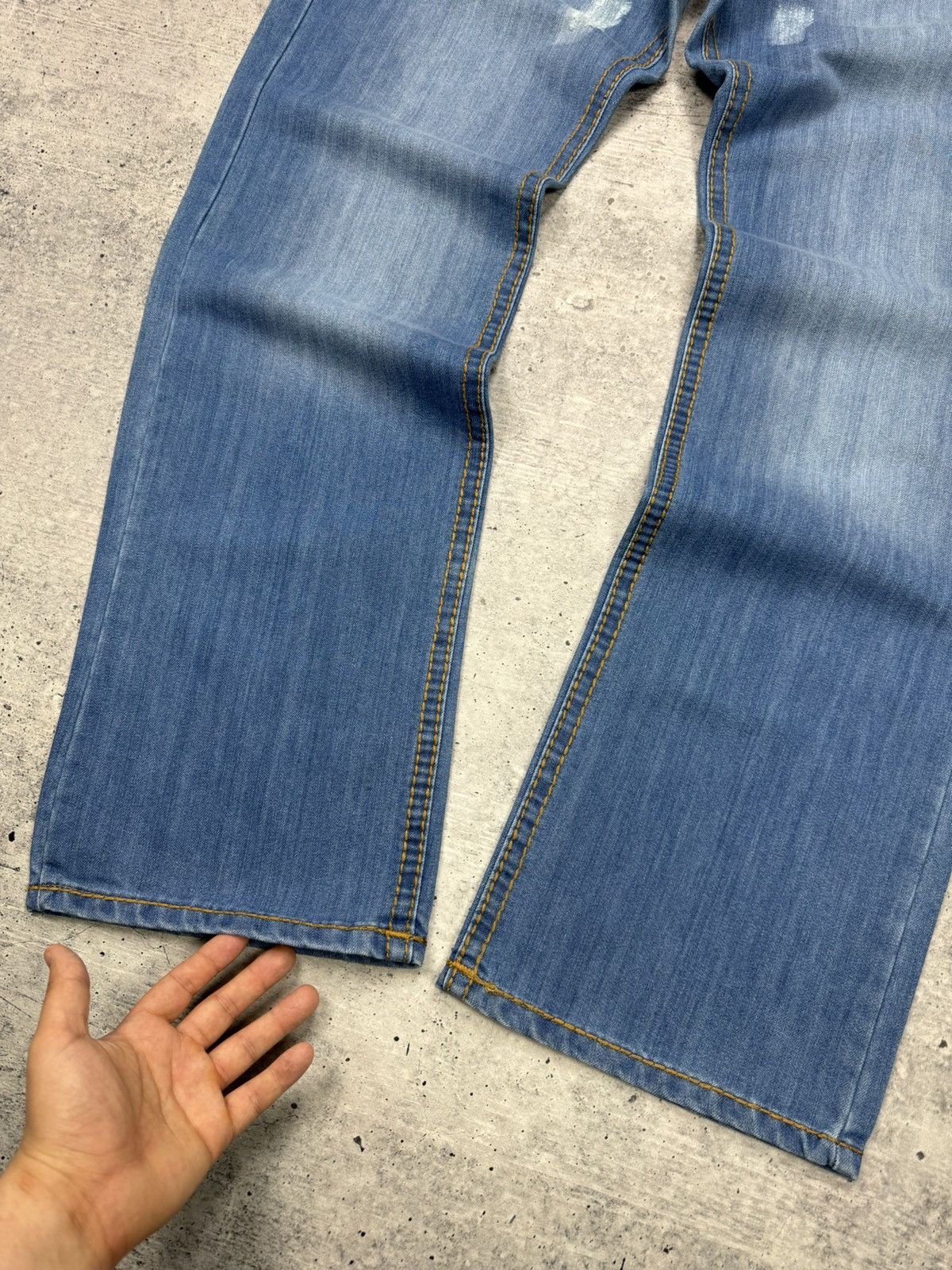 True Religion Vintage True Religion Y2K Knit Stonewashed Jeans Pants USA Size US 36 / EU 52 - 7 Thumbnail