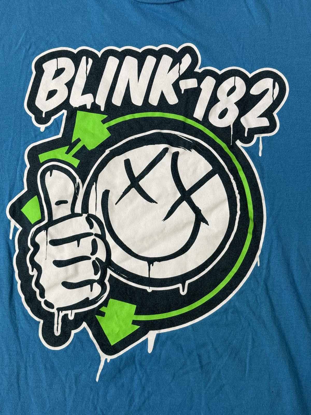 Starter Y2K Blink 182 T-shirt Smiley Six Arrow Thumbs Up Tee - S Size US S / EU 44-46 / 1 - 3 Thumbnail