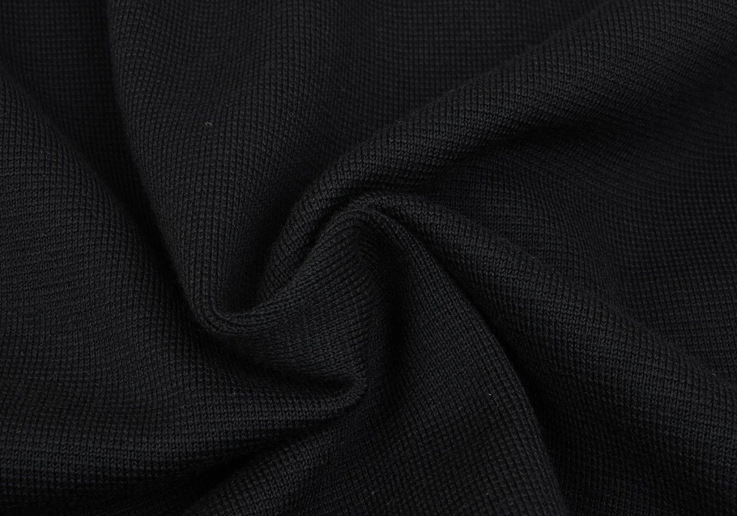 Yohji Yamamoto Yohji Yamamoto Wool Knit Jacket Black 3 Size US L / EU 52-54 / 3 - 12 Thumbnail