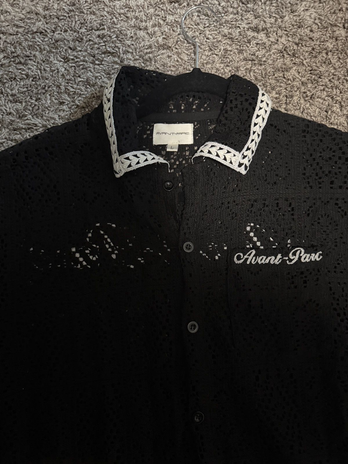 Other Avant Parc Crotchet Shirt Size US L / EU 52-54 / 3 - 3 Thumbnail