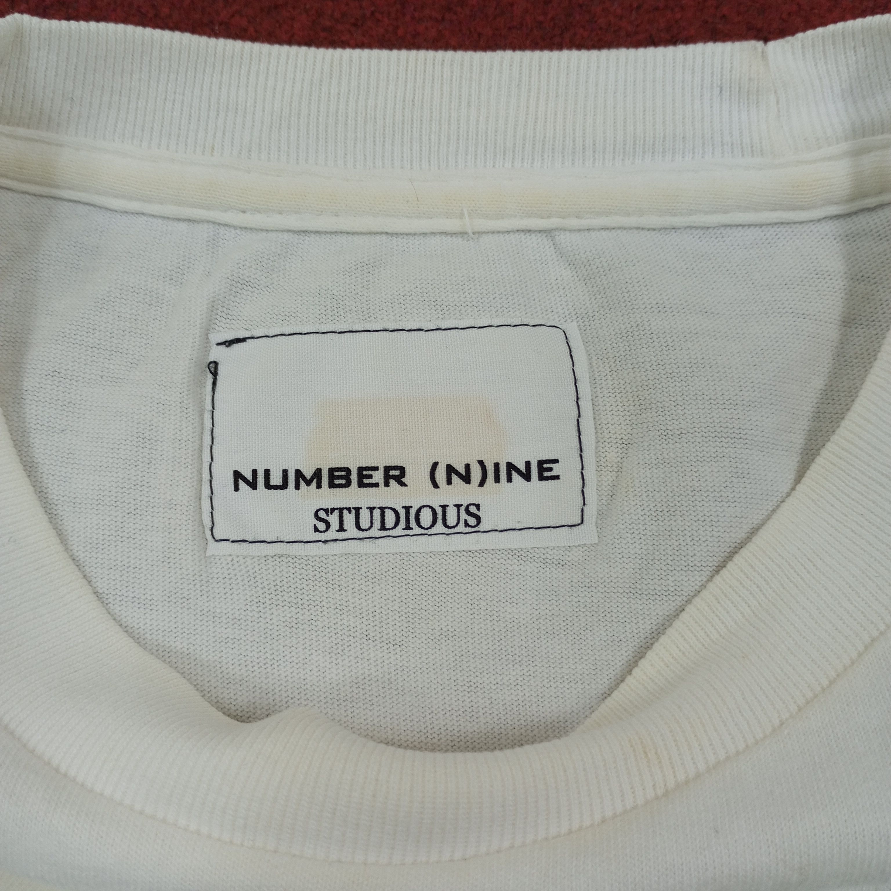 Japanese Brand × Number (N)ine × Vintage Number Nine Japanese Brand Streetwear Style Tshirt Size US L / EU 52-54 / 3 - 5 Thumbnail