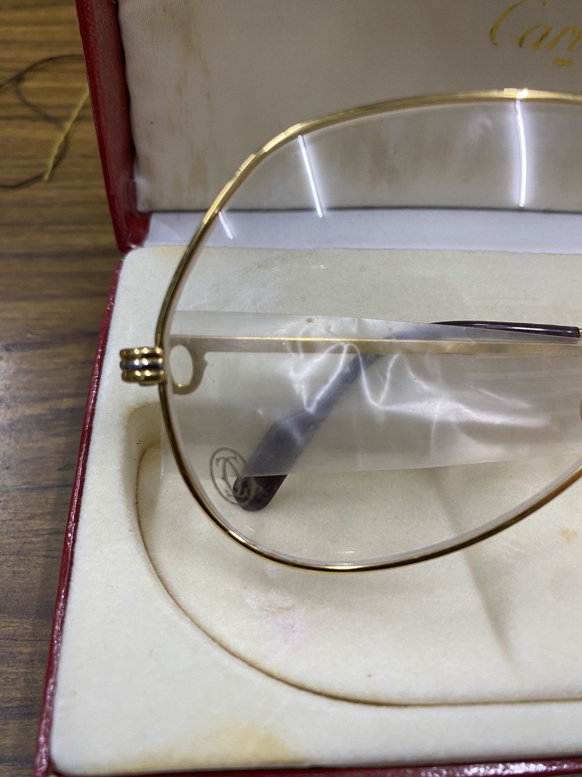 Cartier Very rare Vintage 1983 nos cartier glasses Size ONE SIZE - 10 Thumbnail
