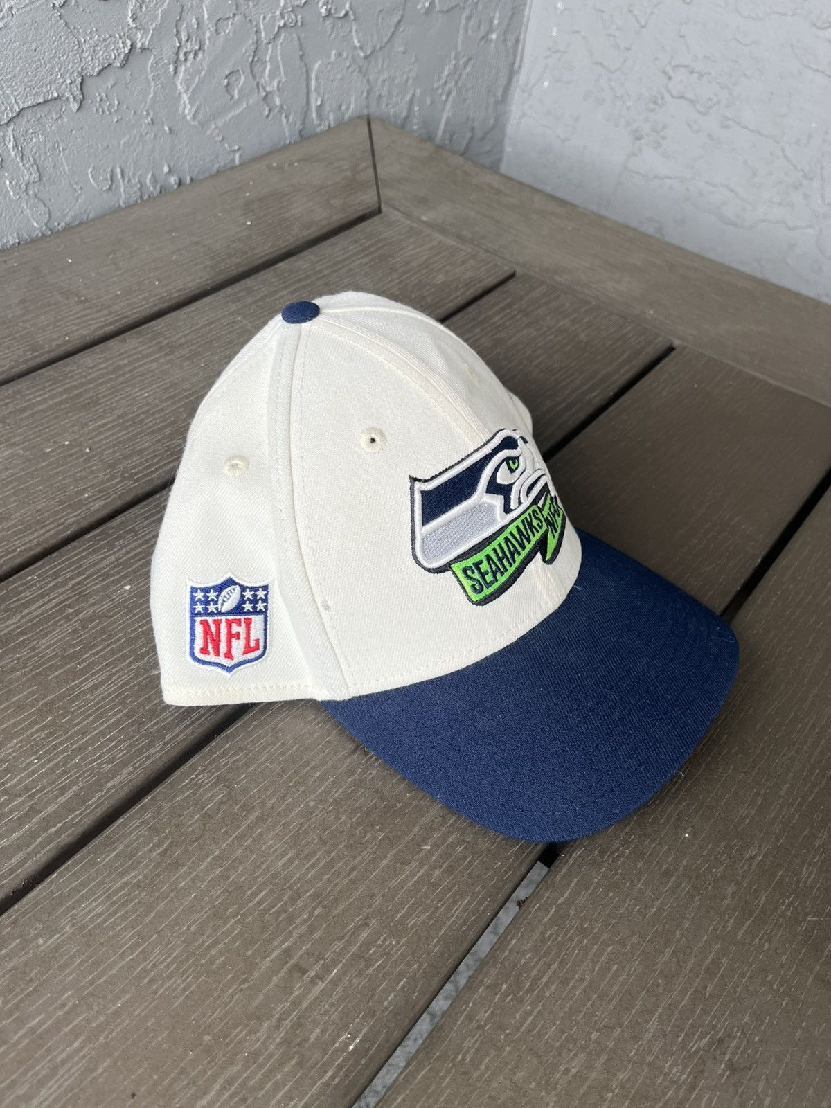 NFL Vintage Seattle Seahawks NFL X New Era Ball Cap Hat L Size ONE SIZE - 3 Thumbnail