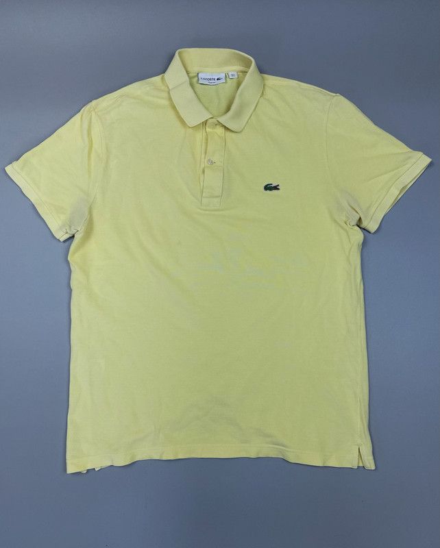 Lacoste Classic slim fit polo shirt in lemon yellow lacoste medium Size US M / EU 48-50 / 2 - 3 Thumbnail