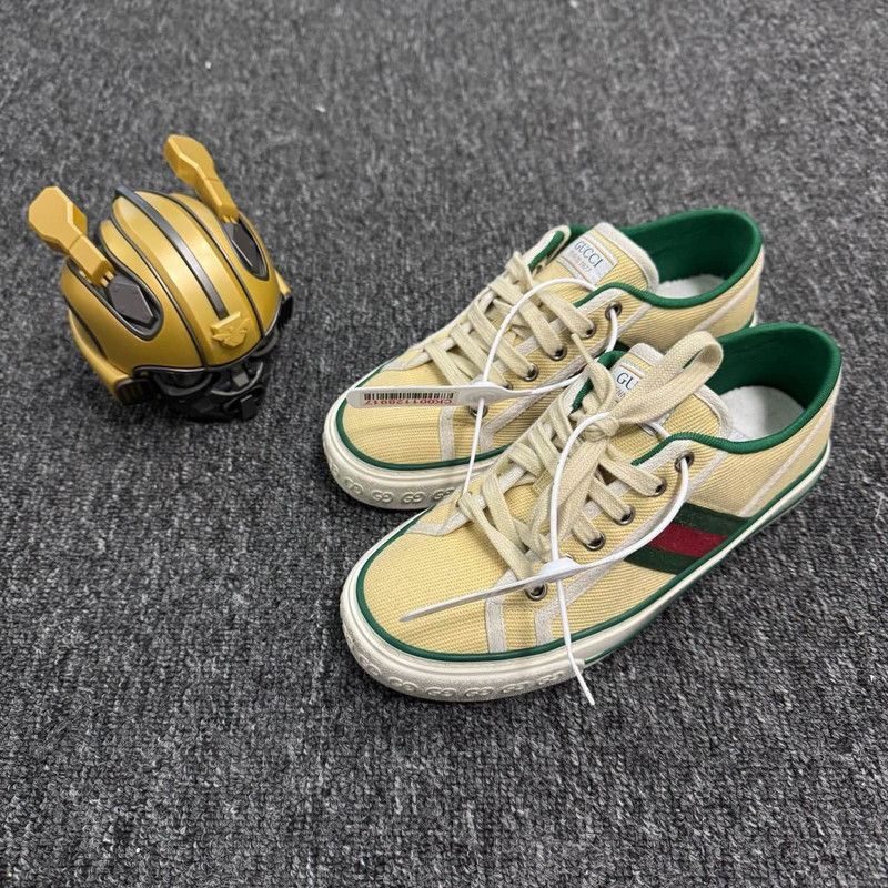 Gucci Gucci 1977 Tennis Sports Fashion Sneakers - Size US 6.5 / EU 39-40 - 1 Thumbnail