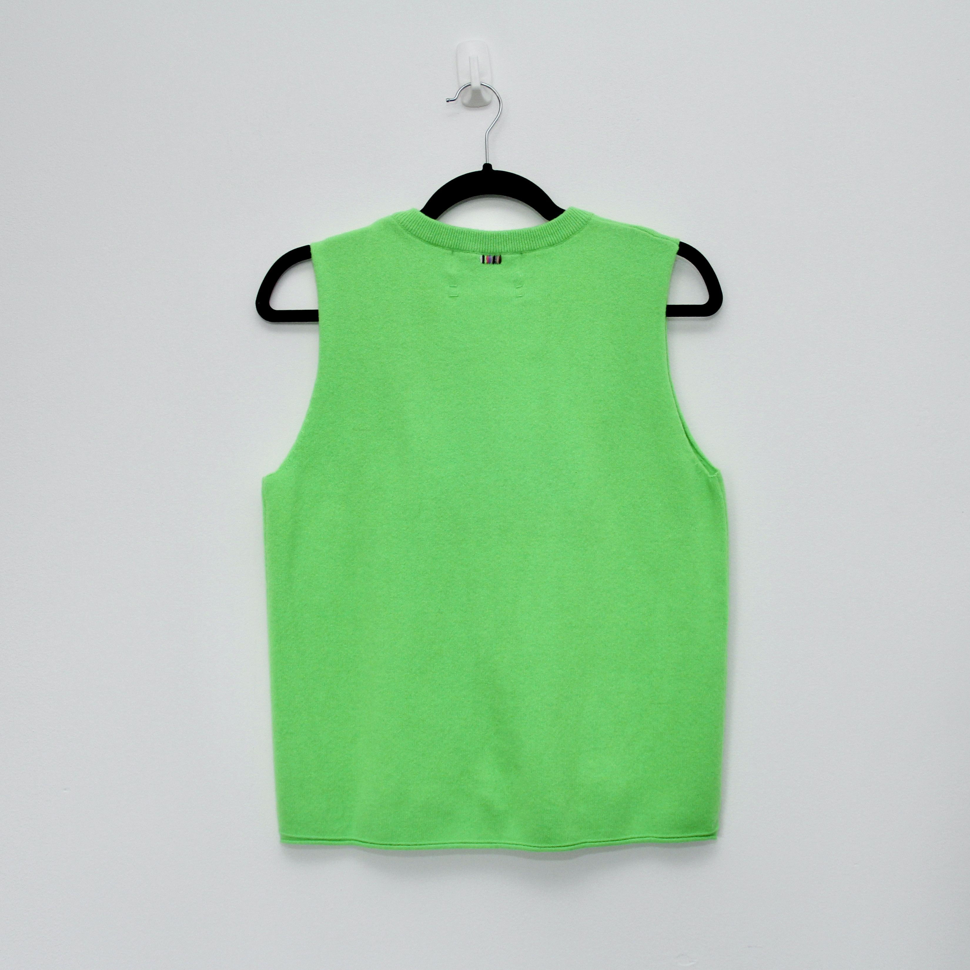 Extreme Cashmere Extreme Cashmere N°203 Desir Fluro Sweater Vest Size S / US 4 / IT 40 - 2 Thumbnail