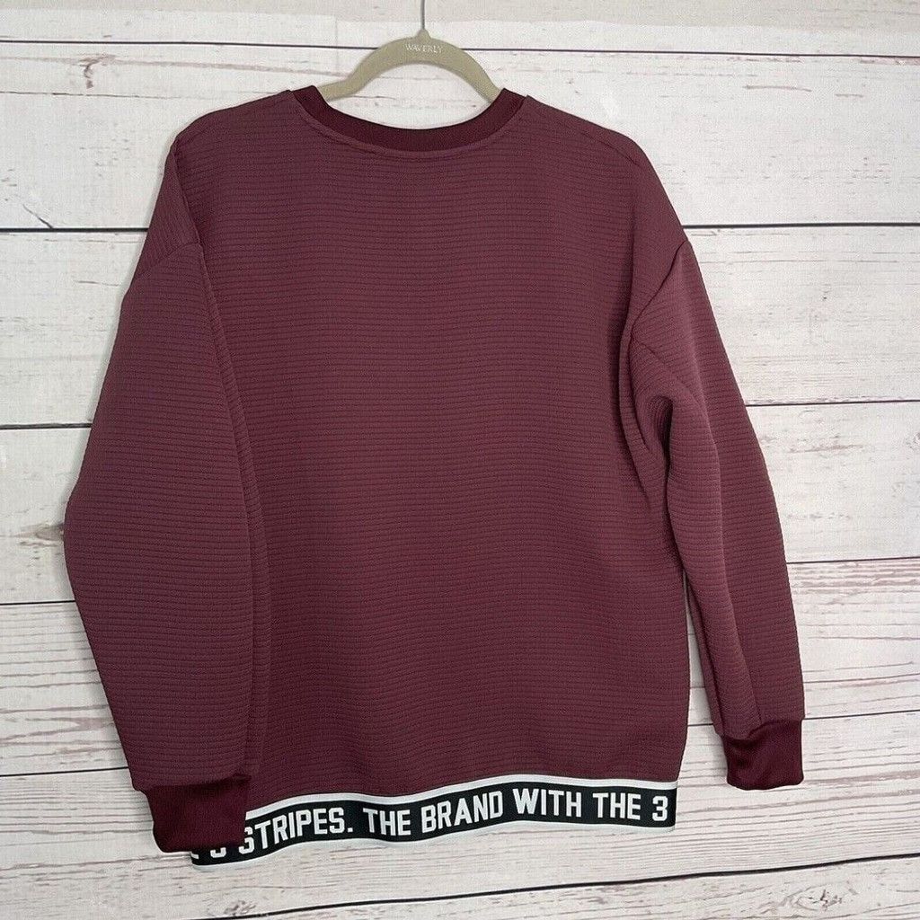 Adidas NWOT Adidas The Brand Big Logo Crewneck Sweatshirt Women S Size S / US 4 / IT 40 - 10 Thumbnail