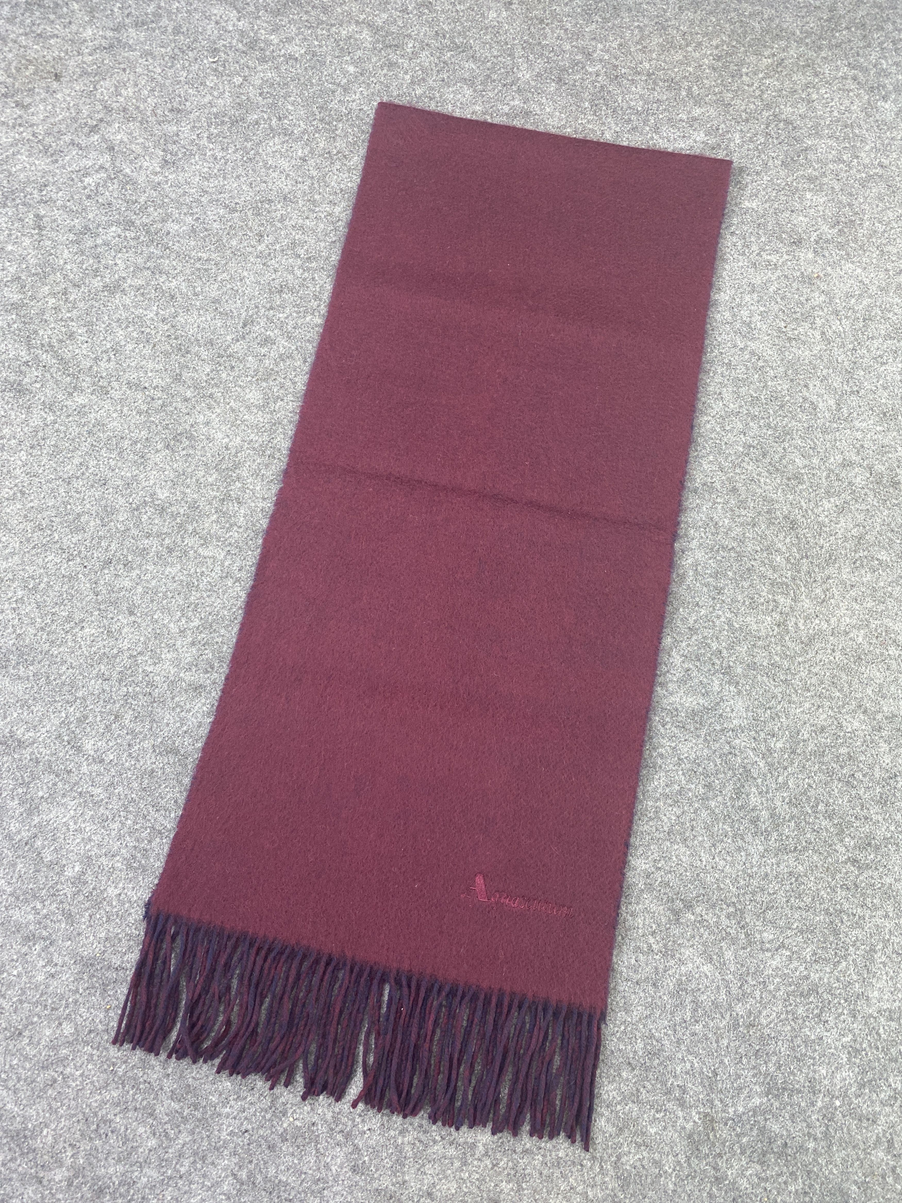 Aquascutum × Vintage Aquascutum Scarf / Muffler / Neckwear -T1059 Size ONE SIZE - 2 Thumbnail