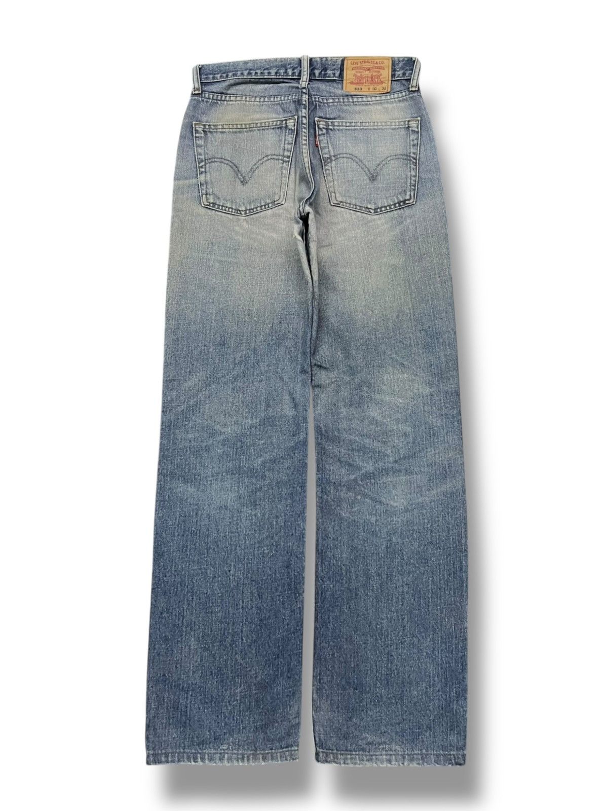 Levi's Vintage Y2K Levi’s 533 - Faded Mud Wash, Distressed Denim Size US 30 / EU 46 - 3 Thumbnail