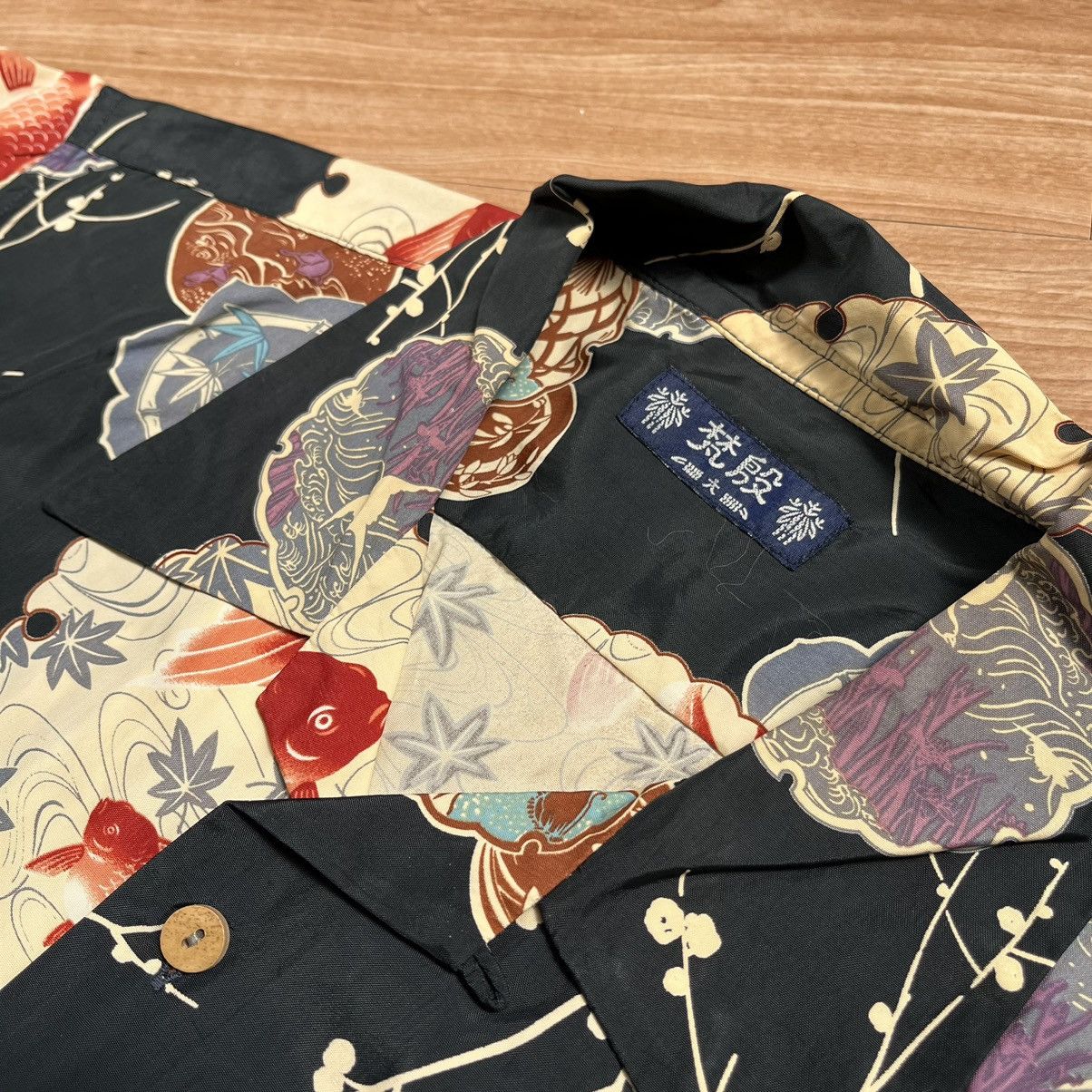 Other Aloha Wear KOI Printed Made In Japan 100% Rayon Not SUNSURF Size US L / EU 52-54 / 3 - 5 Thumbnail