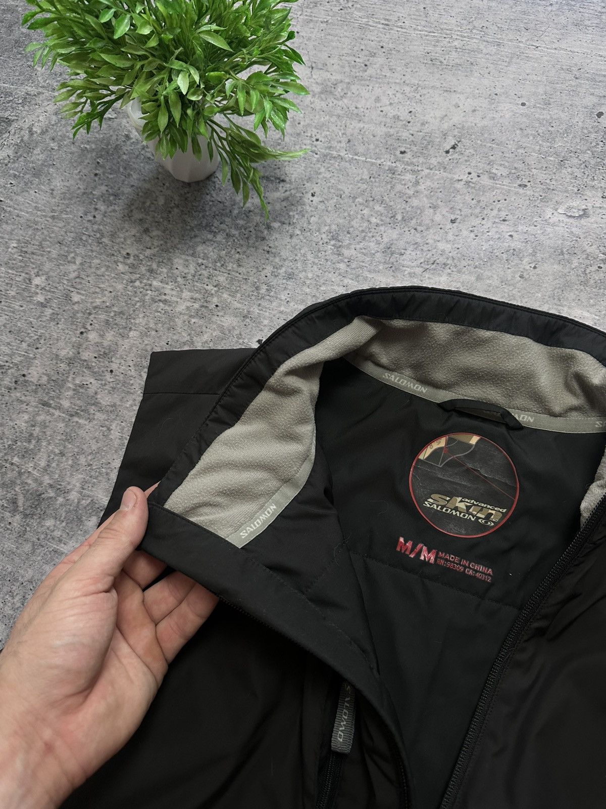 Salomon Vintage Salomon Advance Skin Gorpcore Quilt Vest Mountain Size US M / EU 48-50 / 2 - 9 Thumbnail