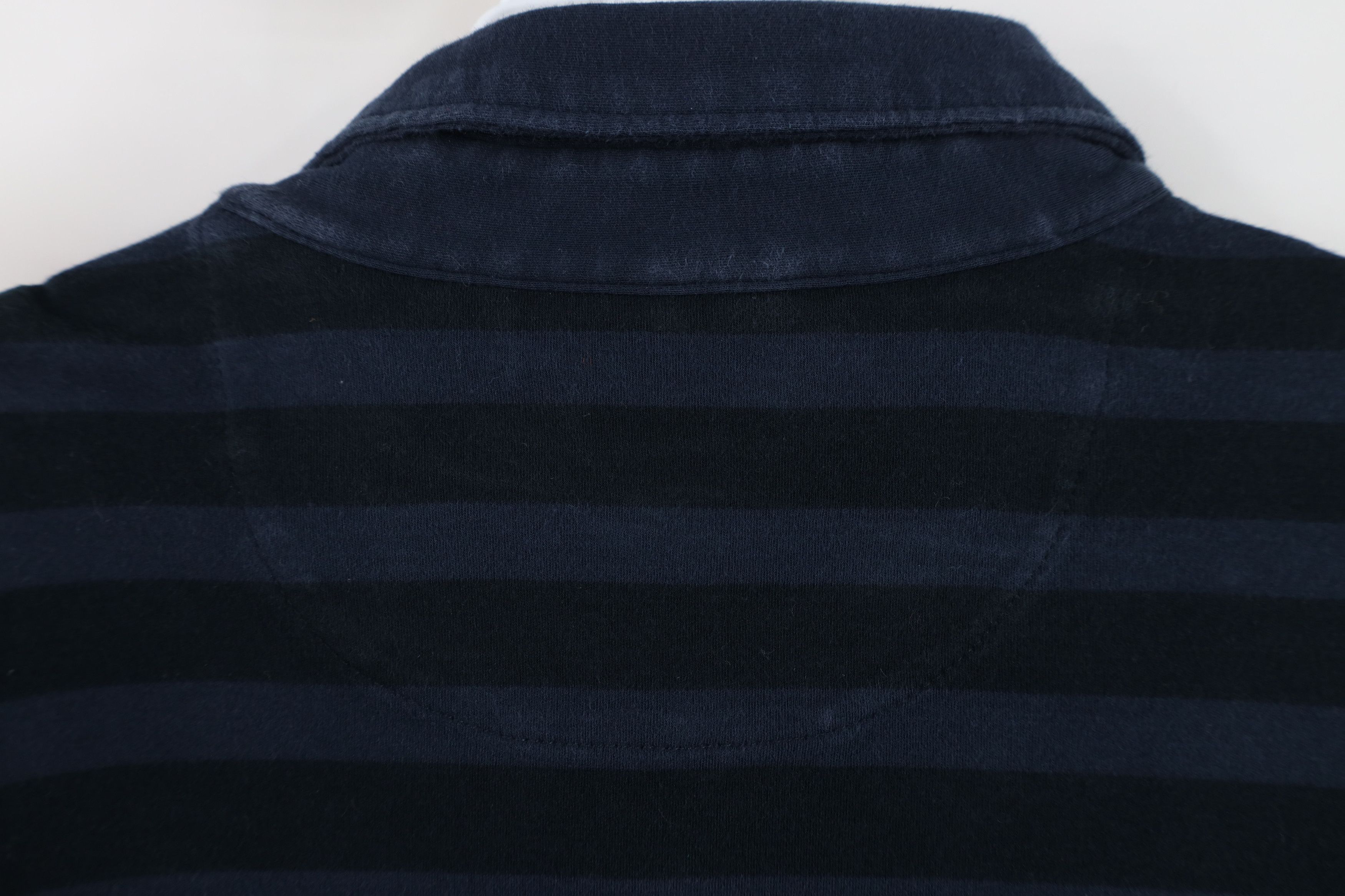 UNTUCKit Untuckit Color Block Long Sleeve Rugby Polo Shirt Blue Size US L / EU 52-54 / 3 - 11 Thumbnail