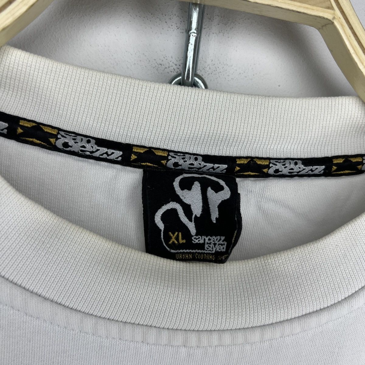 Vintage × Wu-Tang Clan Vintage Sancezz Heavy Weight Boxy Crewneck Sweatshirt 90s Size US XL / EU 56 / 4 - 6 Thumbnail