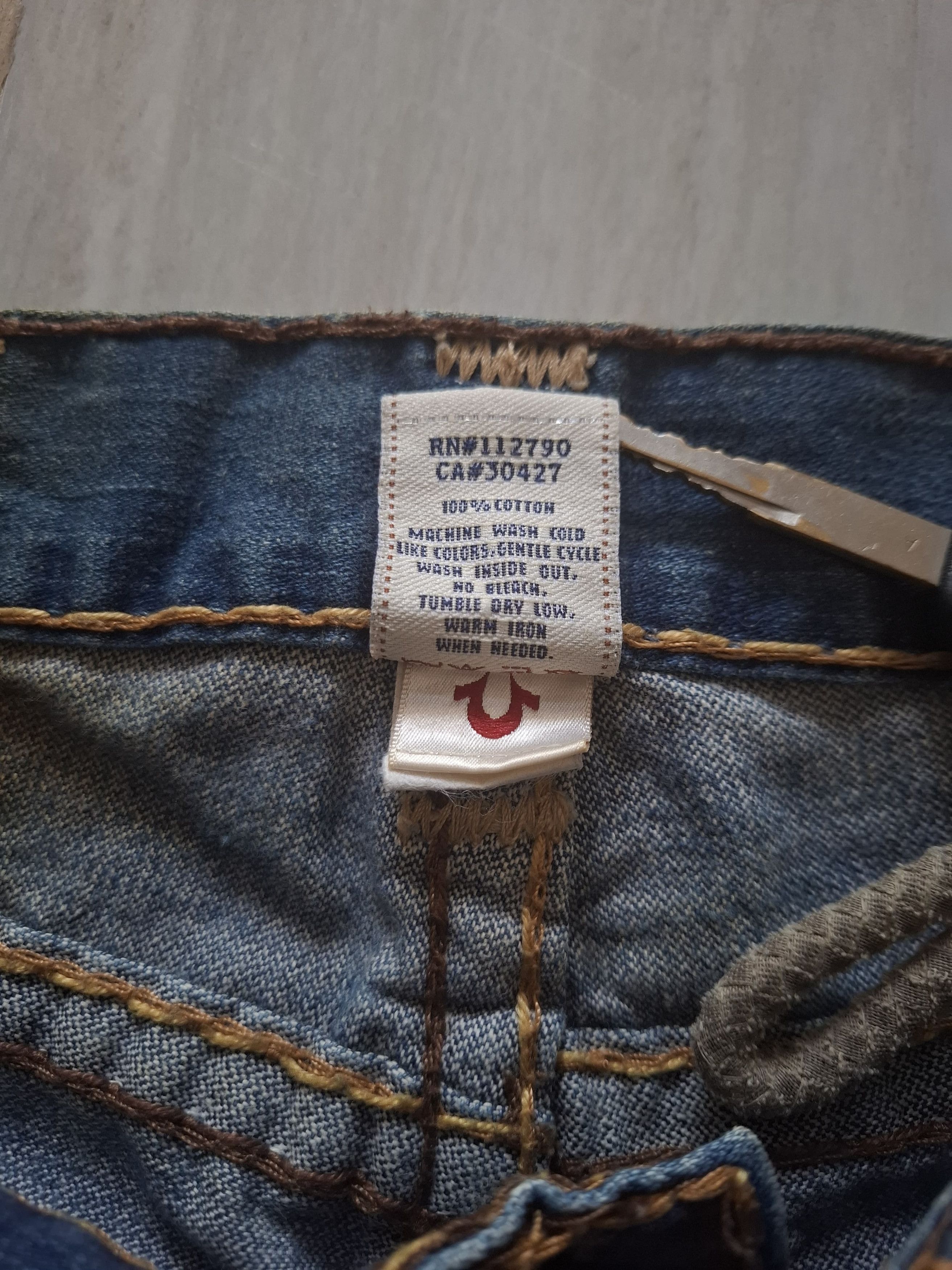 True Religion Vintage True Religion flared denim pants Size US 30 / EU 46 - 7 Thumbnail