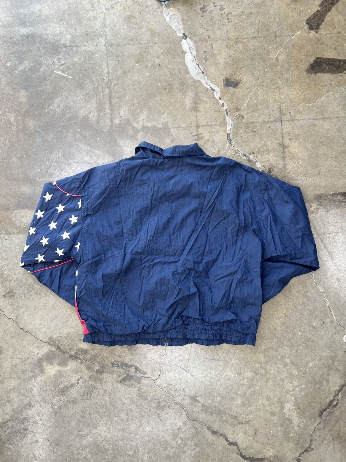USA Olympics × Vintage Vintage USA Olympic USA Flag & Stars Windbreaker Jacket XL Size US XL / EU 56 / 4 - 4 Thumbnail