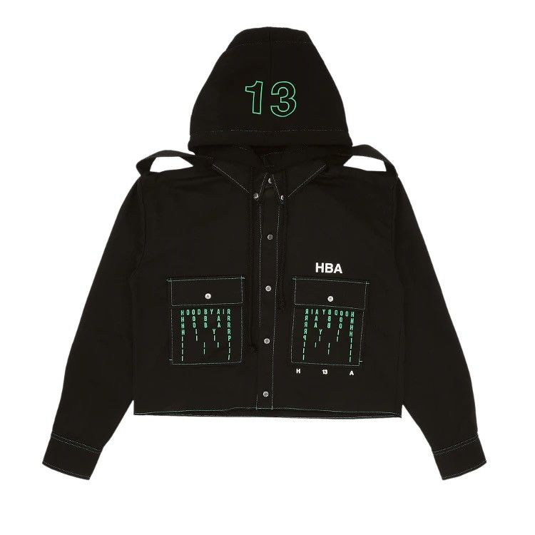Hood By Air Hood by air trucker sweatshirt two way hoodie Size US XL / EU 56 / 4 - 1 Thumbnail