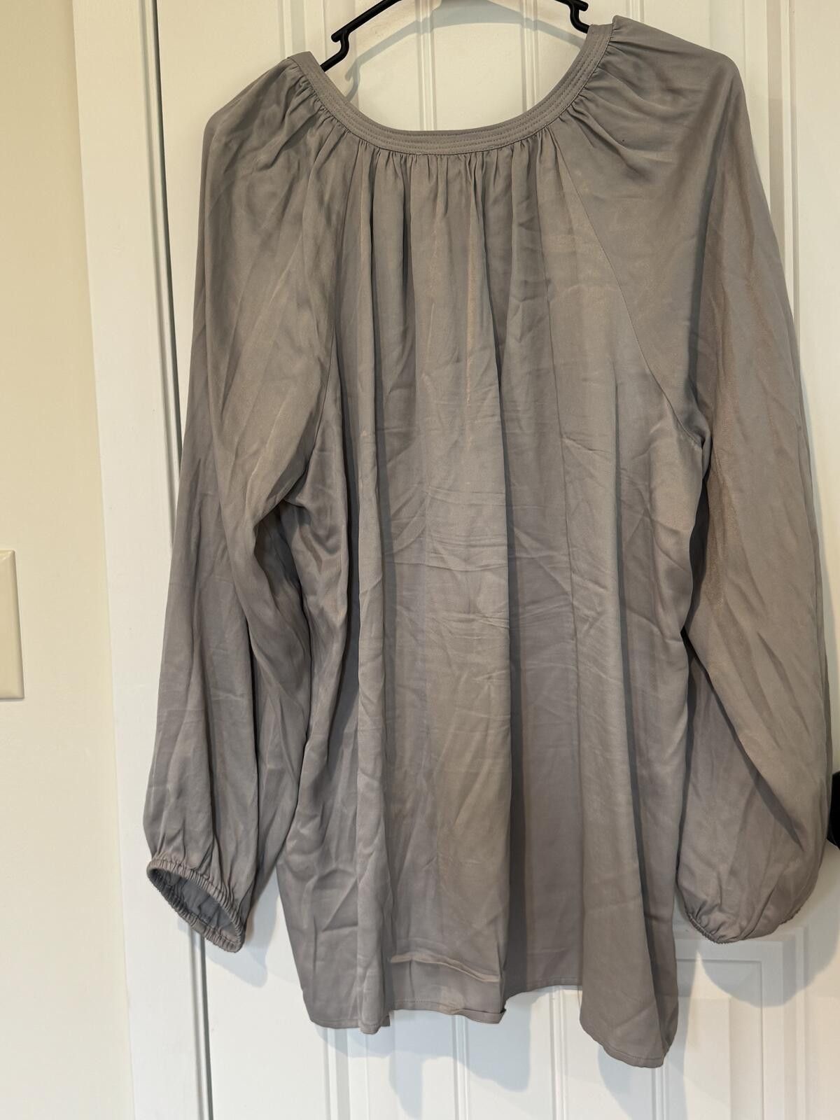 Other Johnny Was Calmé XL Silver Blouse Size XL / US 12-14 / IT 48-50 - 4 Thumbnail