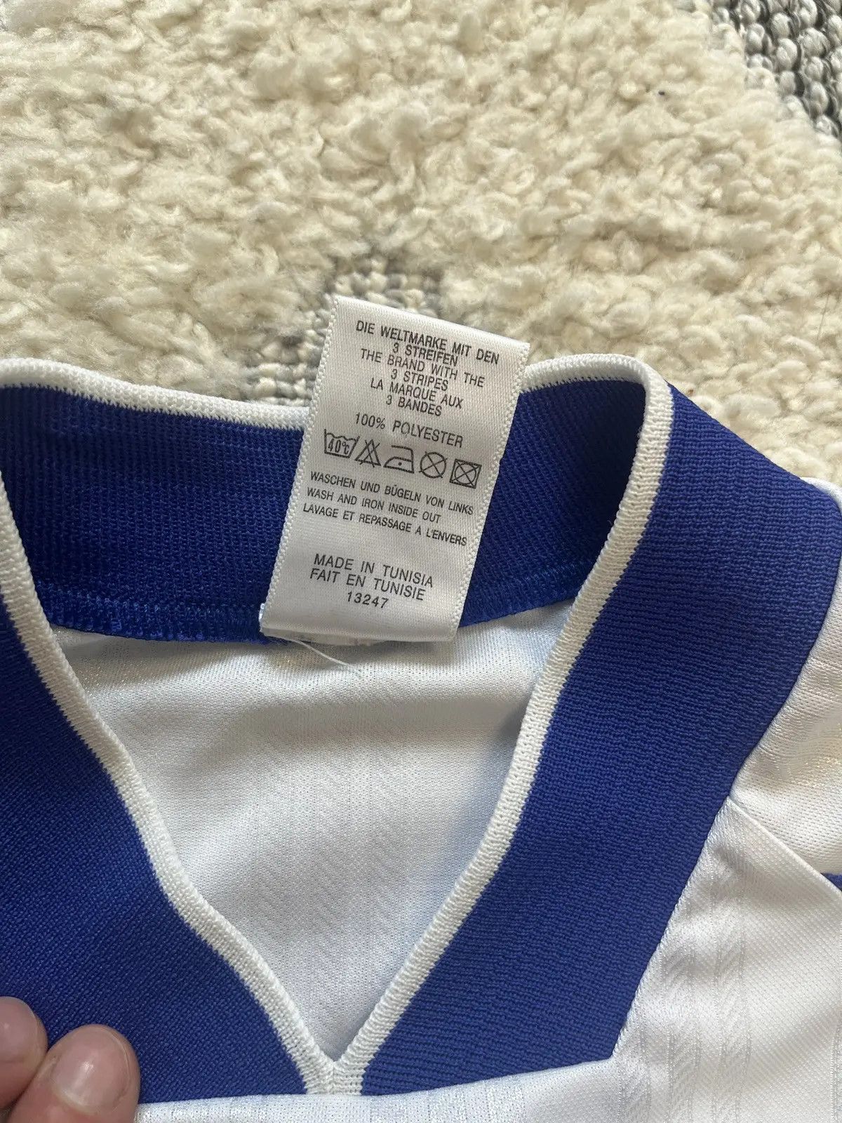 Adidas ADIDAS VINTAGE SOCCER JERSEY DRILL Size US S / EU 44-46 / 1 - 5 Thumbnail