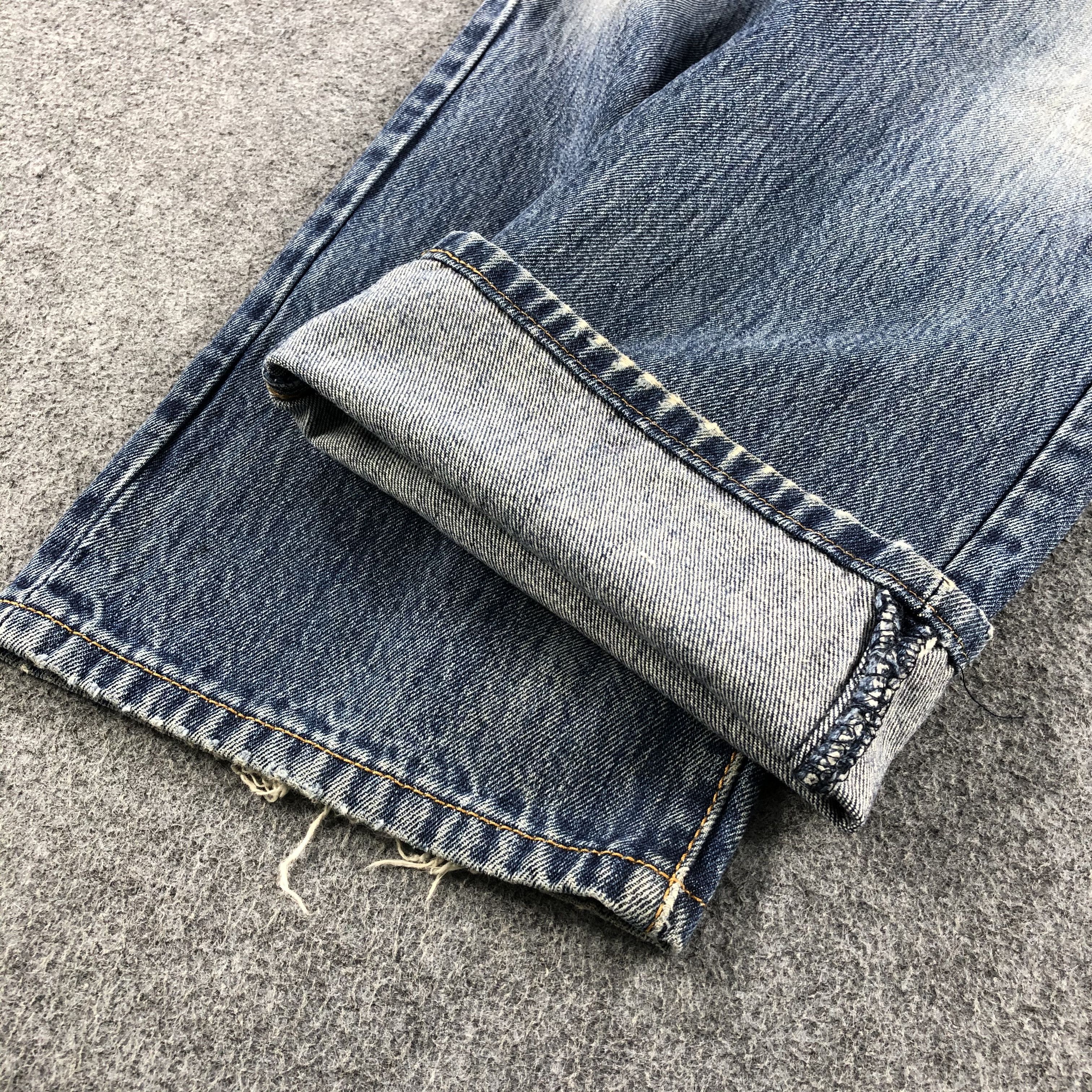 Levi's Vintage Blue Wash Levis 501 Jeans-J1460 Size US 35 - 7 Thumbnail