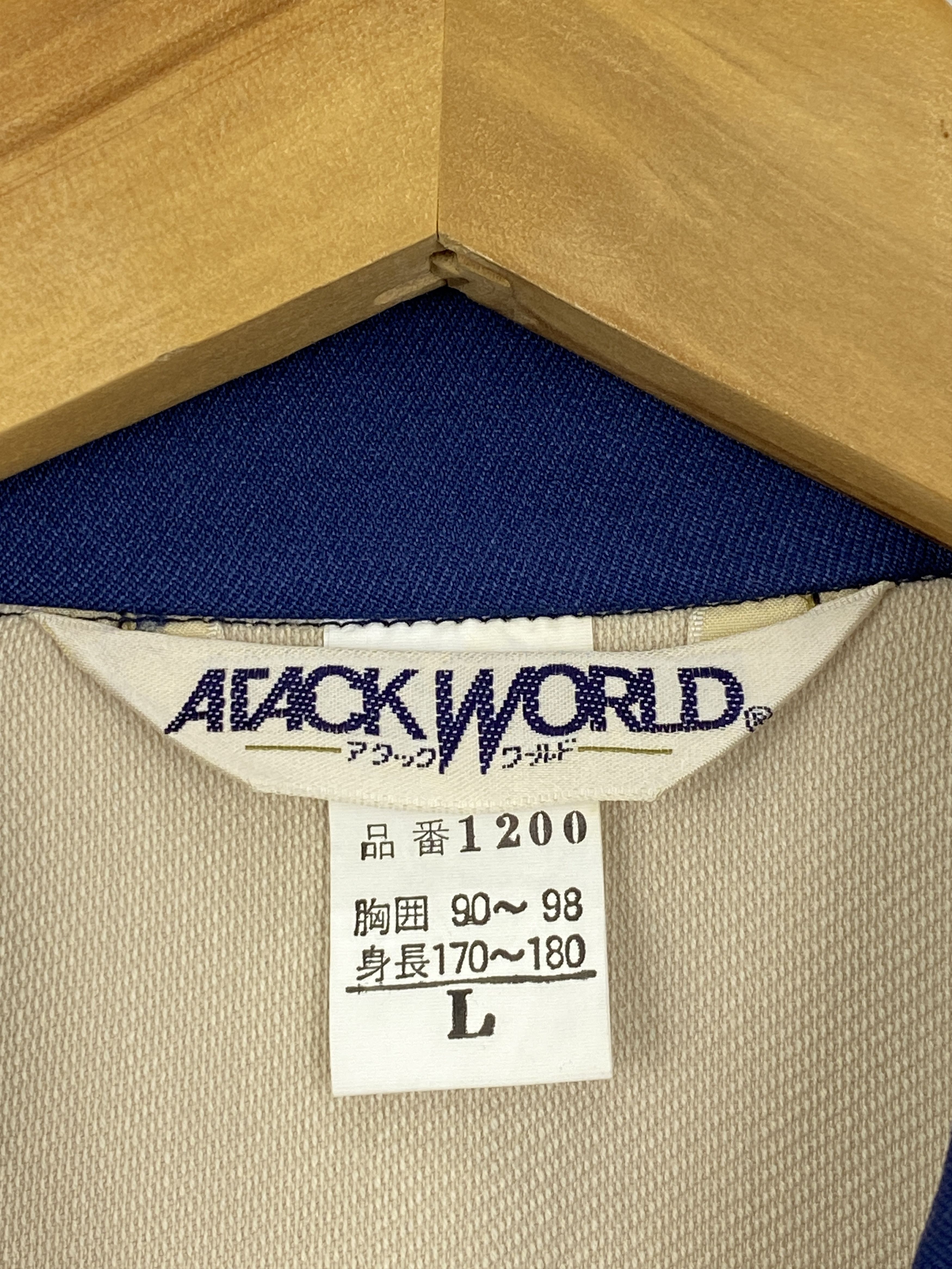 Japanese Brand Vintage 80s Japanese Brand Double Pocket Worker Jacket J1796 Size US L / EU 52-54 / 3 - 5 Thumbnail