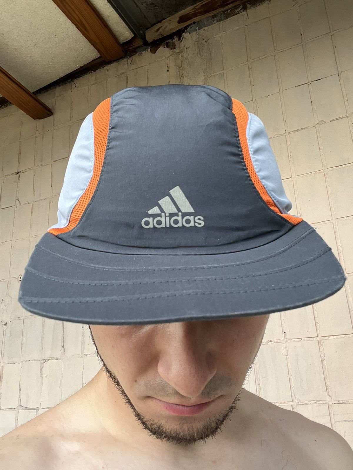 Adidas Adidas Adistar Climacool Gorpcore Cap 00s Vintage Y2K Size ONE SIZE - 16 Thumbnail