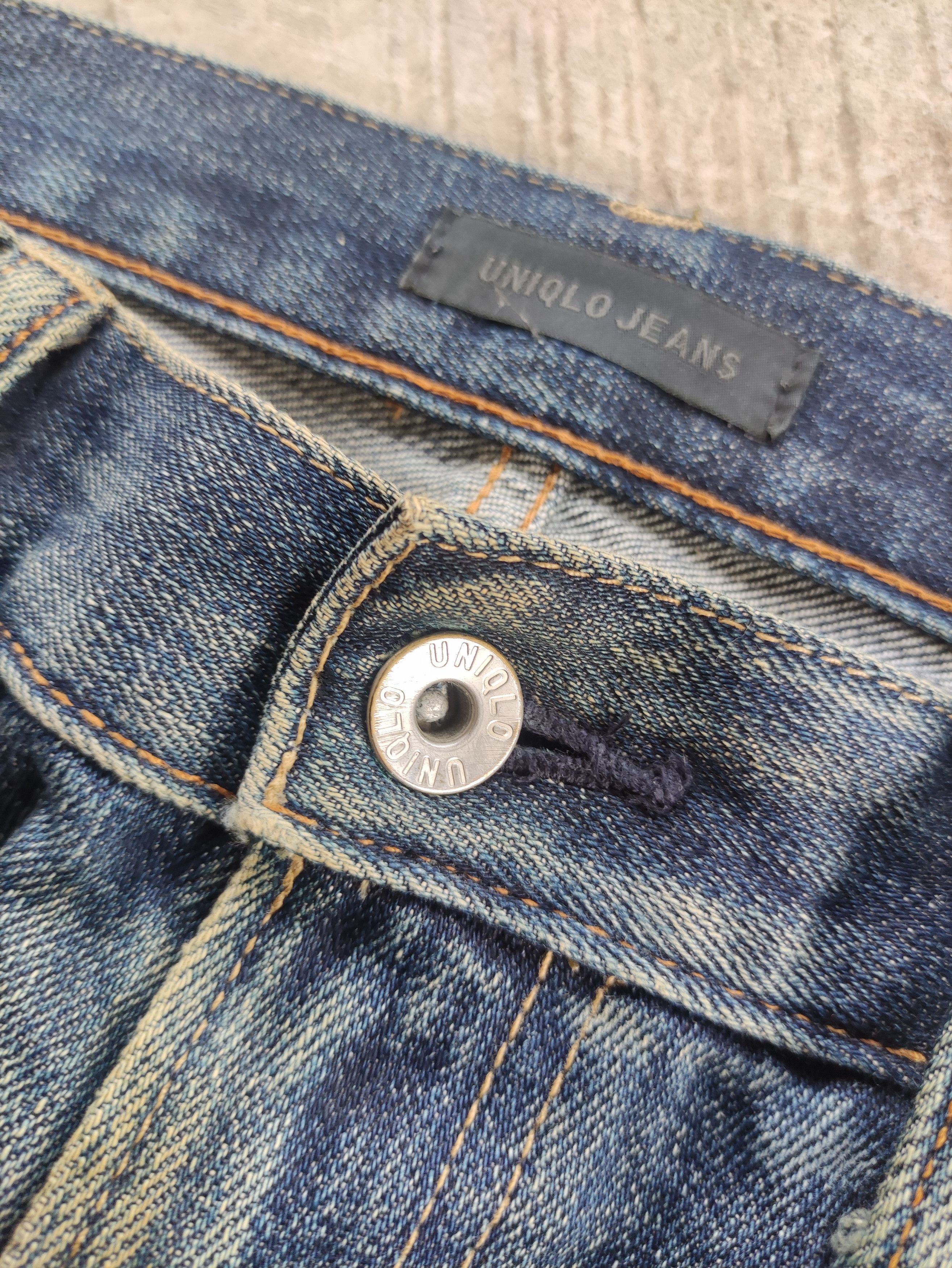 Japanese Brand Vintage Japanese Jean Distressed Faded Denim Pants Size US 31 - 5 Thumbnail