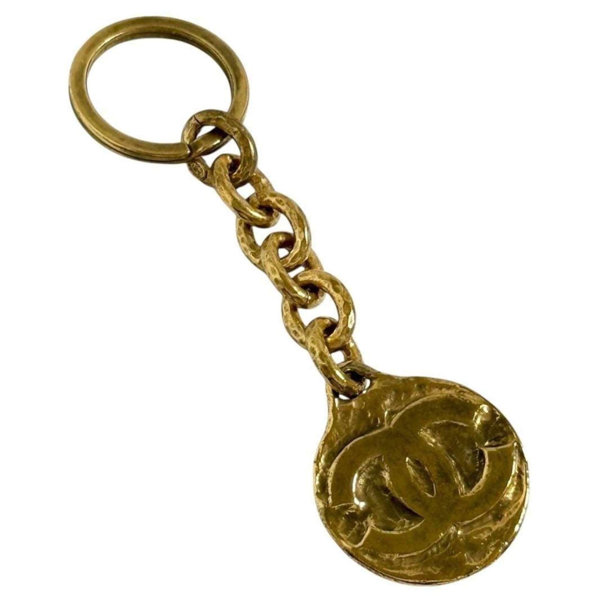 Chanel Key Ring Holder Bag Charm 1995 Coco