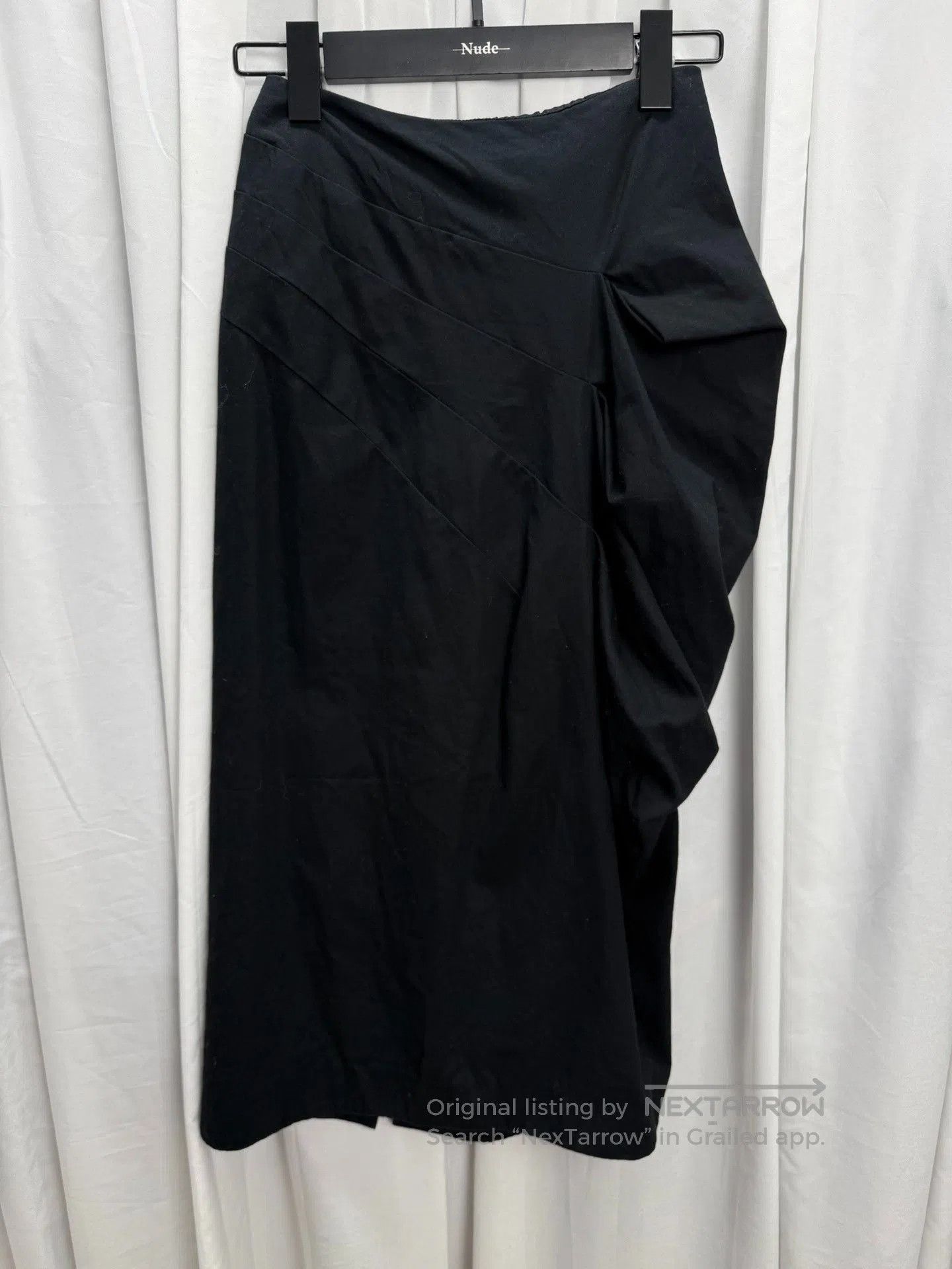 Dries Van Noten Dries van Noten Irregular Pleated Skirt. Size 33" - 1 Thumbnail