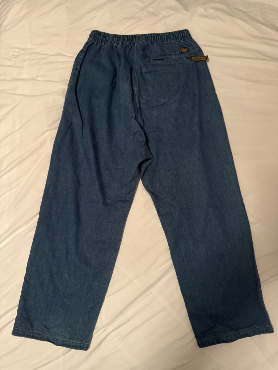 Kapital KAPITAL 11.5oz Denim Easy Pants Light Indigo Size 4 Size US 36 / EU 52 - 2 Thumbnail